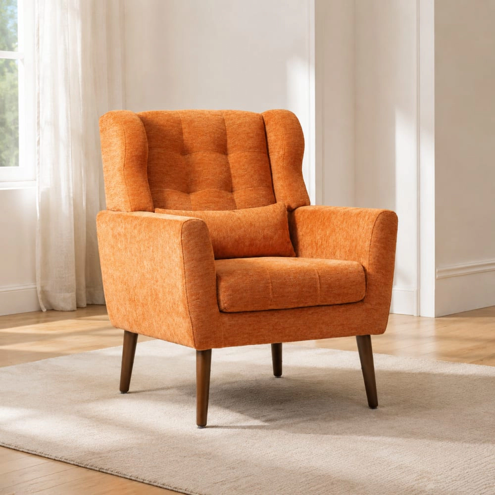 GOODSILO Soft Chenille Accent Chair Versatile Seating