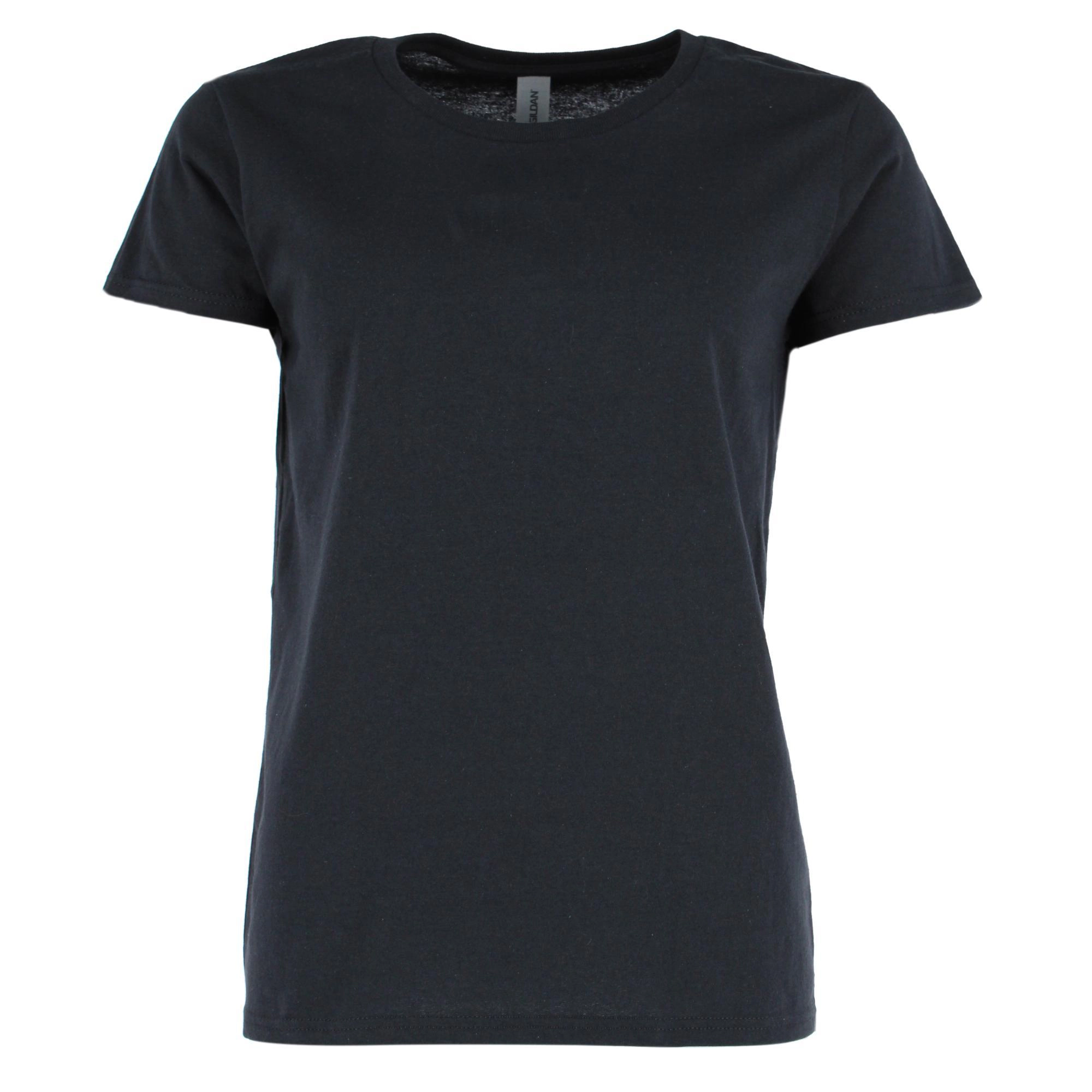 Gildan Women's Plus Cotton Crew Neck T Shirt