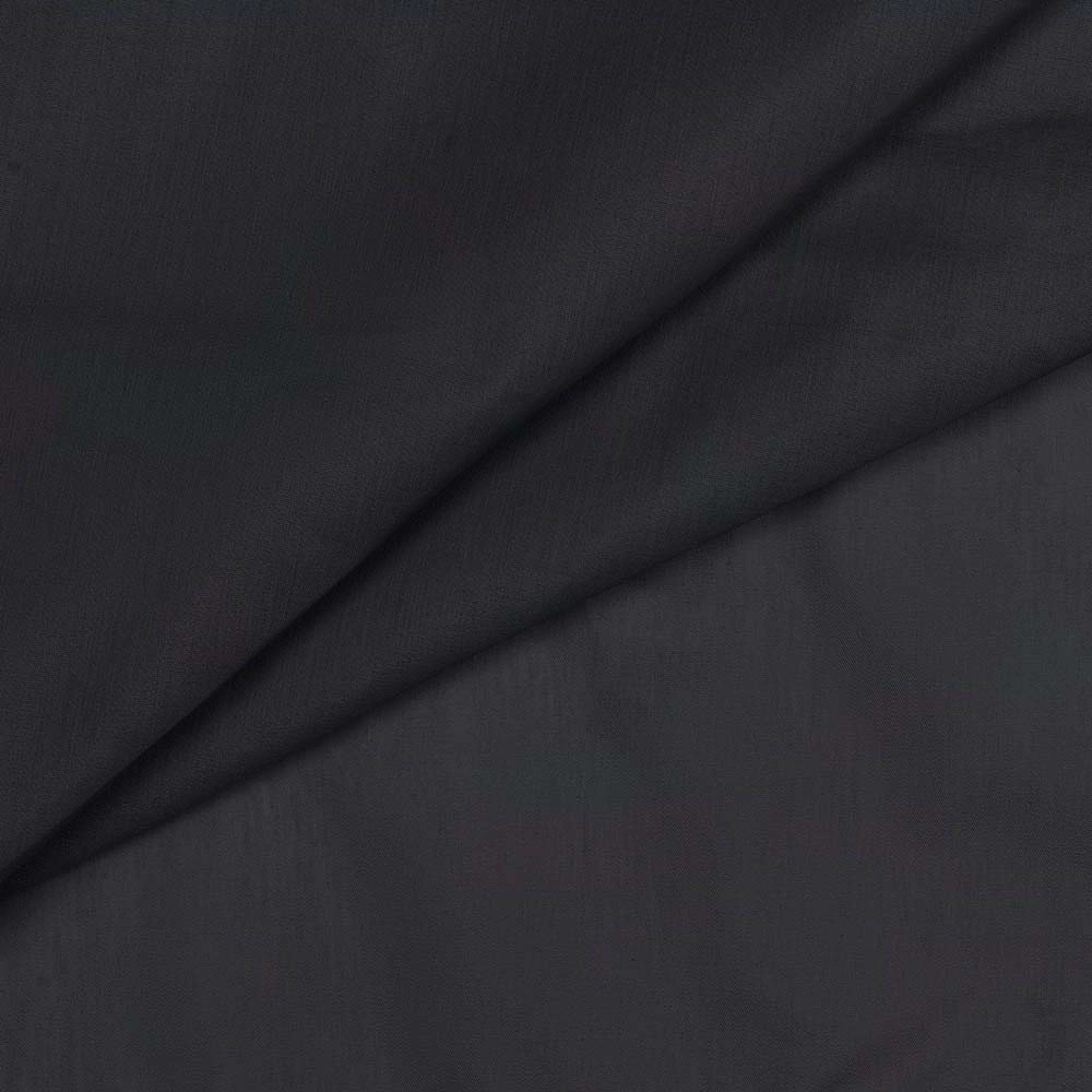 Ellis Stacey Solid Color Window 3" Rod Pocket High Quality Fabric Lined Swag Set 126"x63" Black