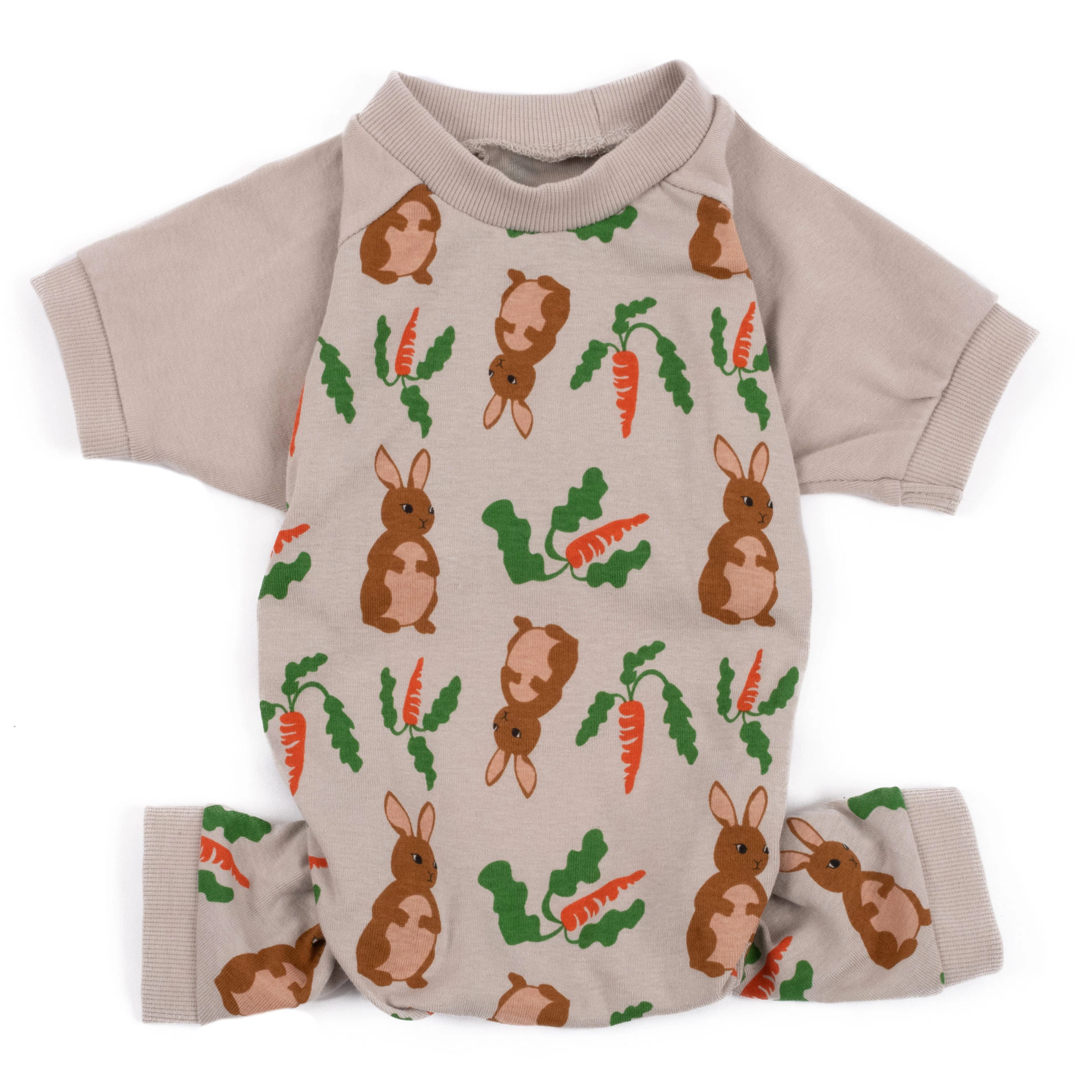 Leveret Dog Cotton Beige Easter Bunny Rabbit Pajamas