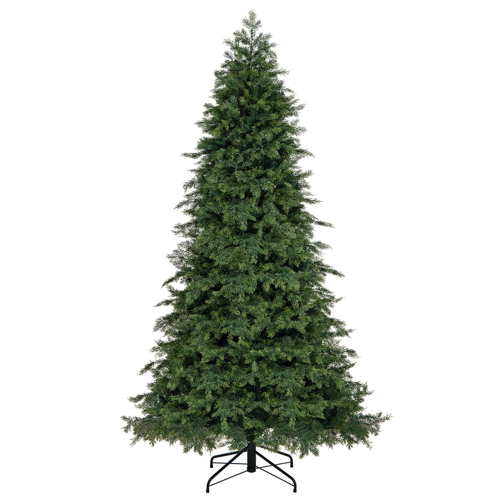 SlickBlue Green Artificial Christmas Tree with PE and PVC Branches