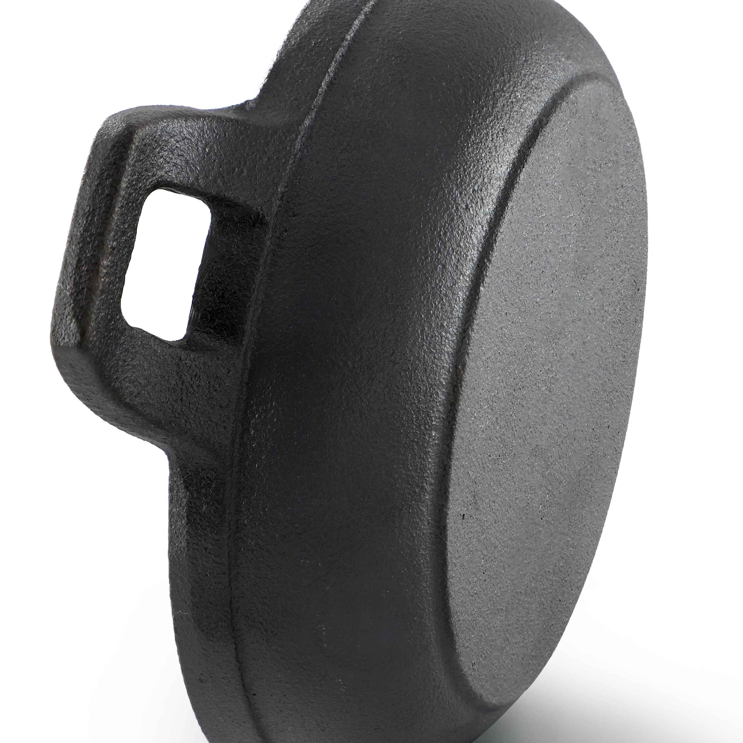 Megachef 5 Inch Round Cast Iron Frying Pan for Indoor/Outdoor Use