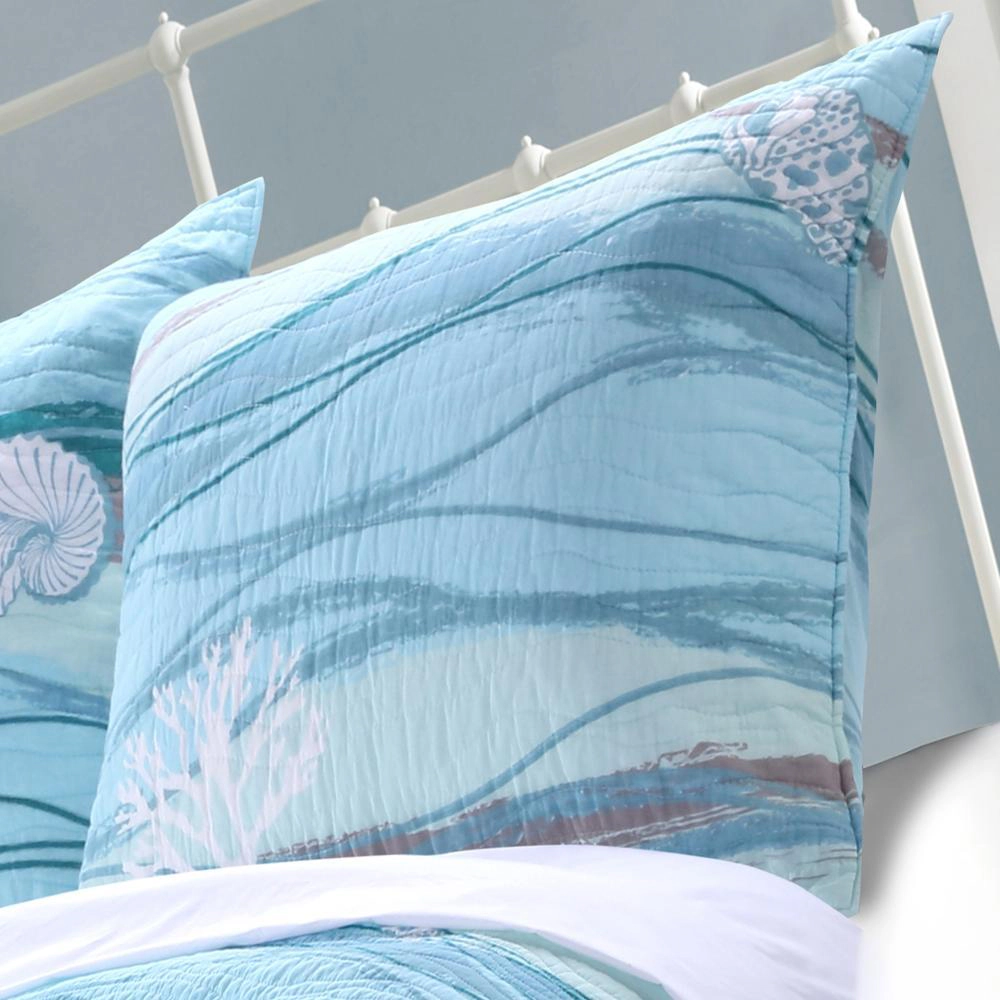 Greenland Home Fashion Maui Sham - King 20x36", Multi