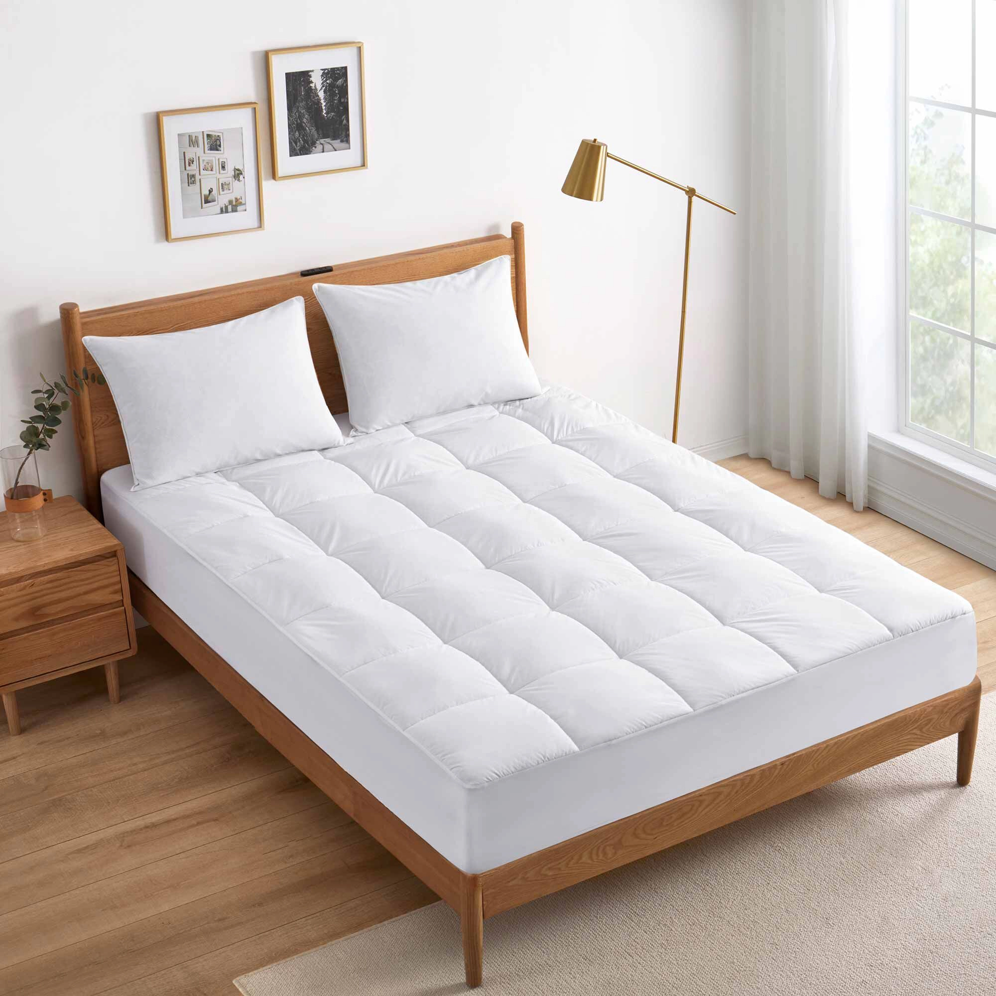 PEACE NEST Summer Cooling Mattress Pad PCM Tech
