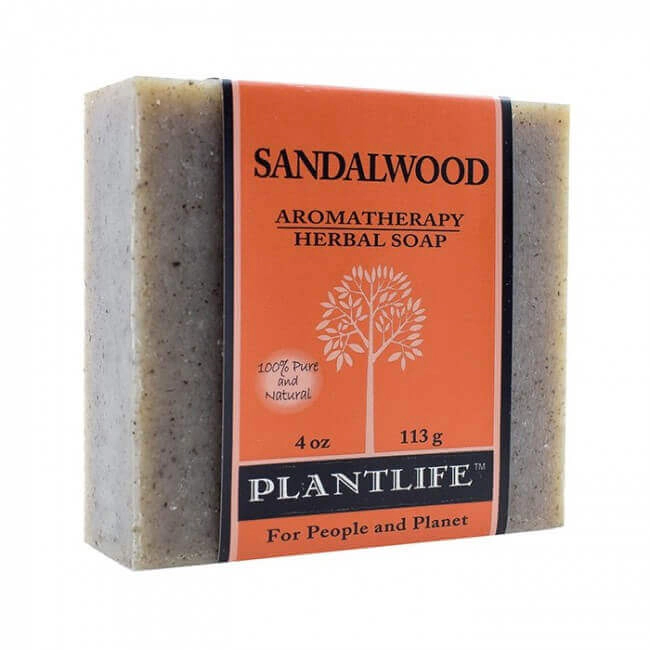 Plantlife Sandalwood Aromatherapy Herbal Soap