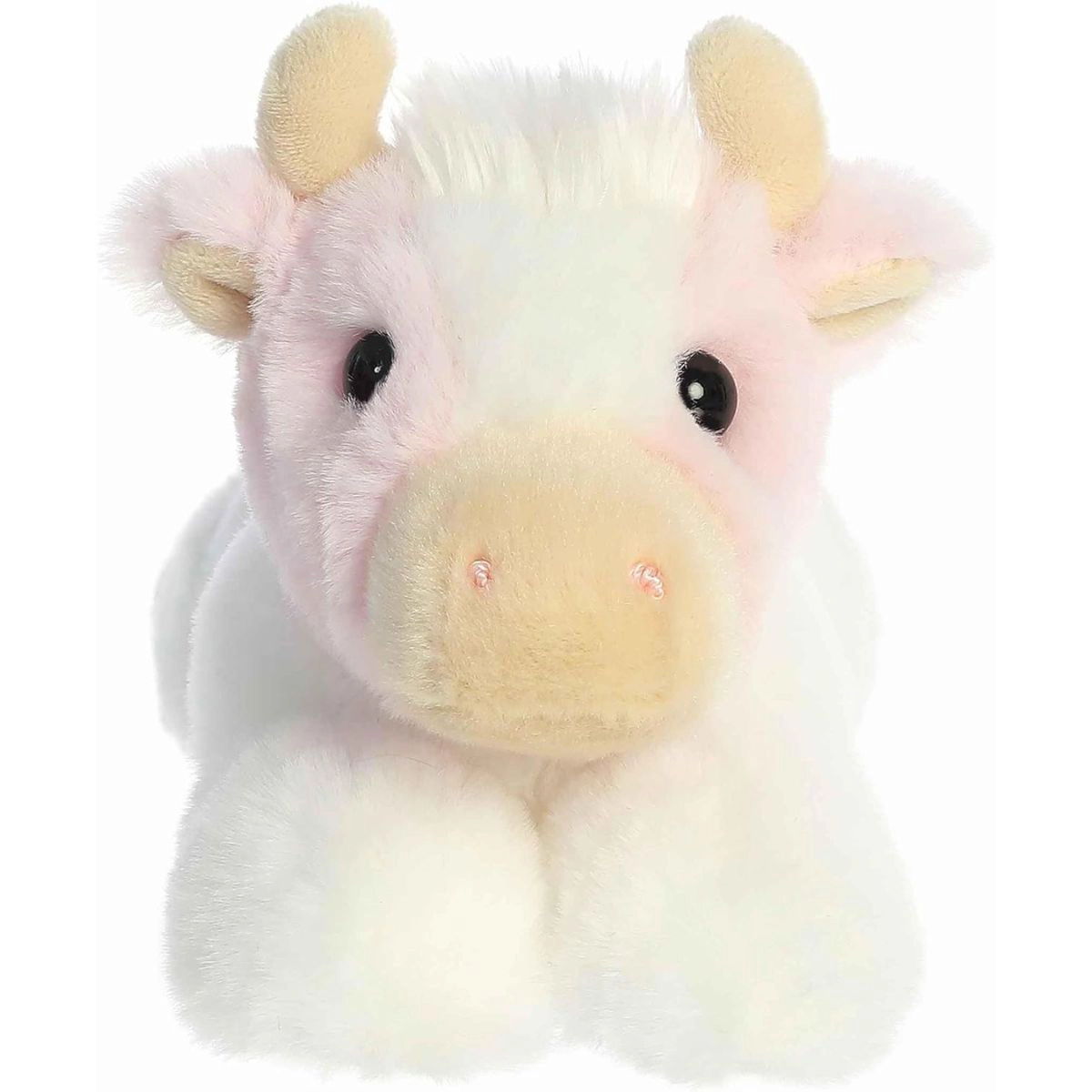 Aurora Mini Flopsie Sadie Strawberry Cow 8-Inch Stuffed Animal Plush