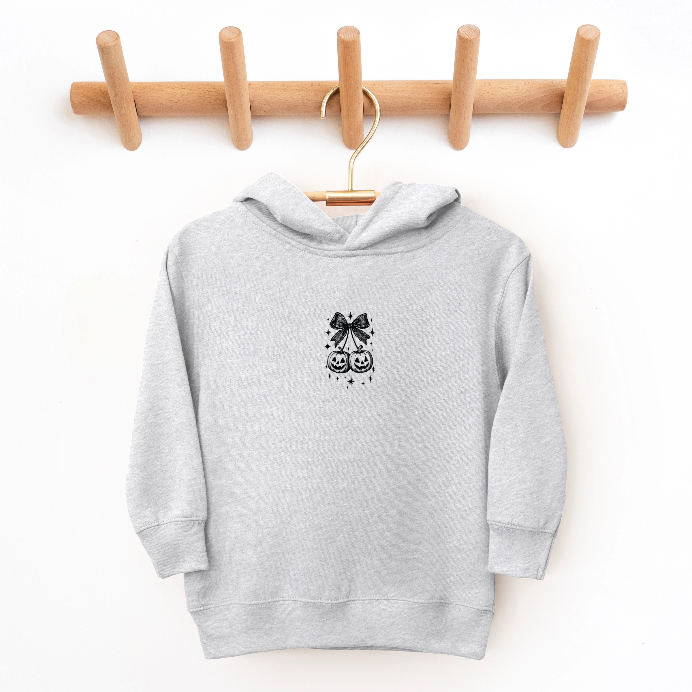 The Juniper Shop - Toddler Hoodie Pumpkin Cherries Stars
