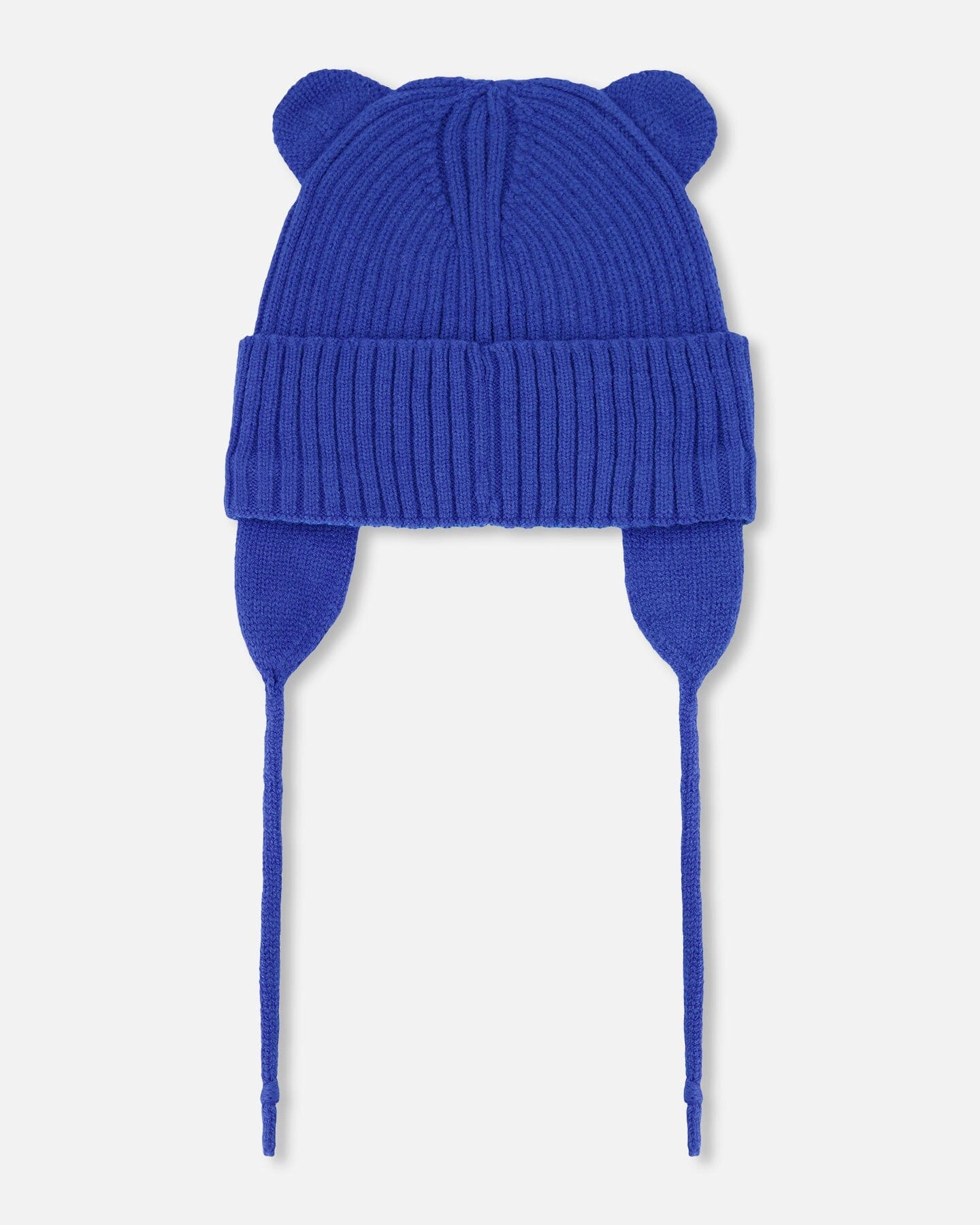 Deux par Boys Ribbed 3D Ear Knit Hat