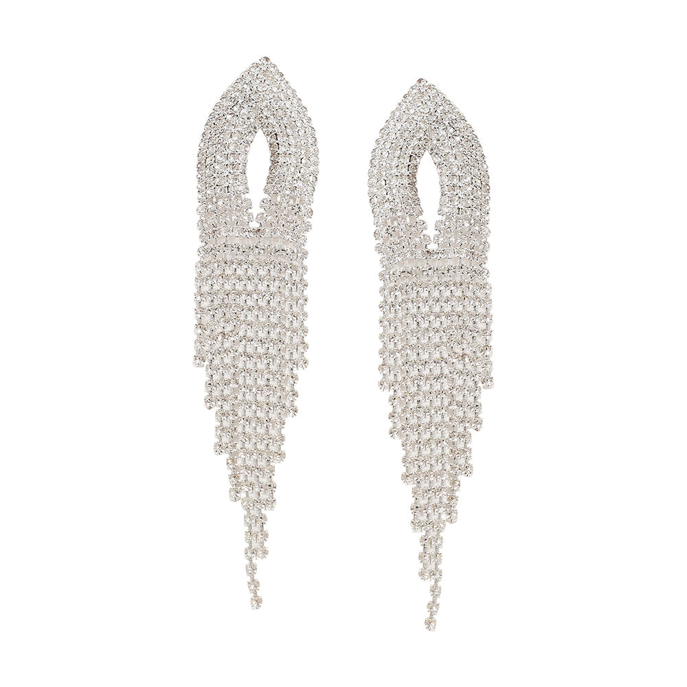 SOHI Women's Bling Drop Earrings