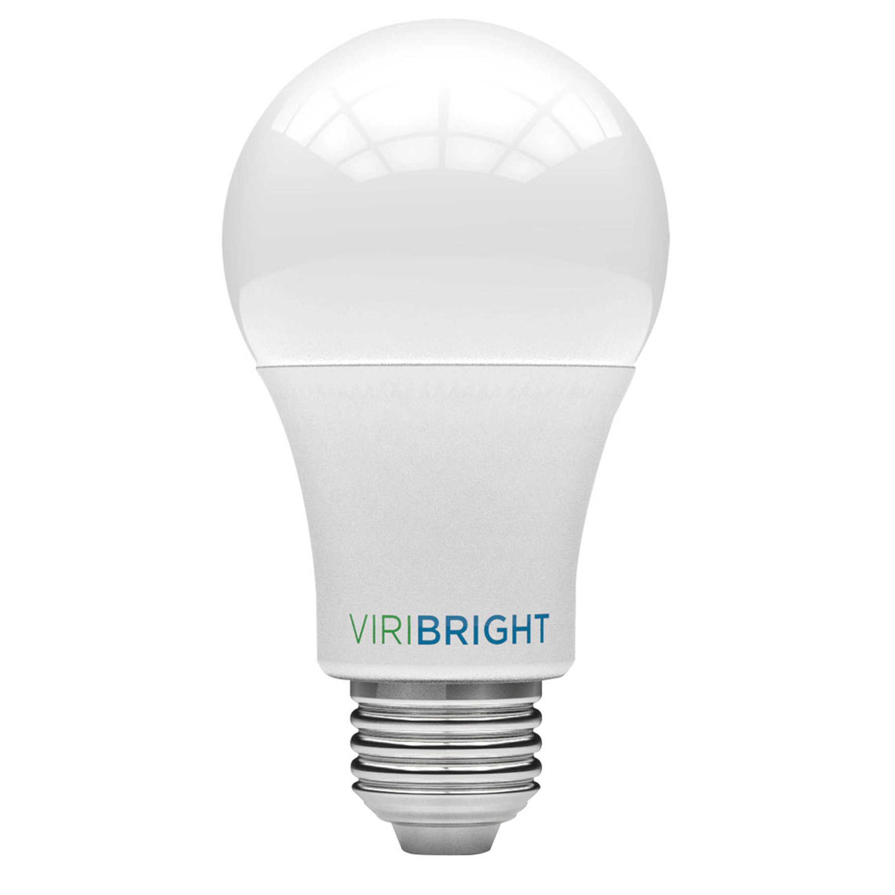 Viribright® A19 LED Light Bulbs, E26, Screw Base, 100W, 1500 Lumens, Dimmable, Warm White 2700K (4 Pack)