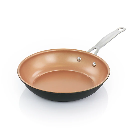 Gibson Home Chestnut 2 Piece Nonstick Carbon Steel Frying Pan Set in ...