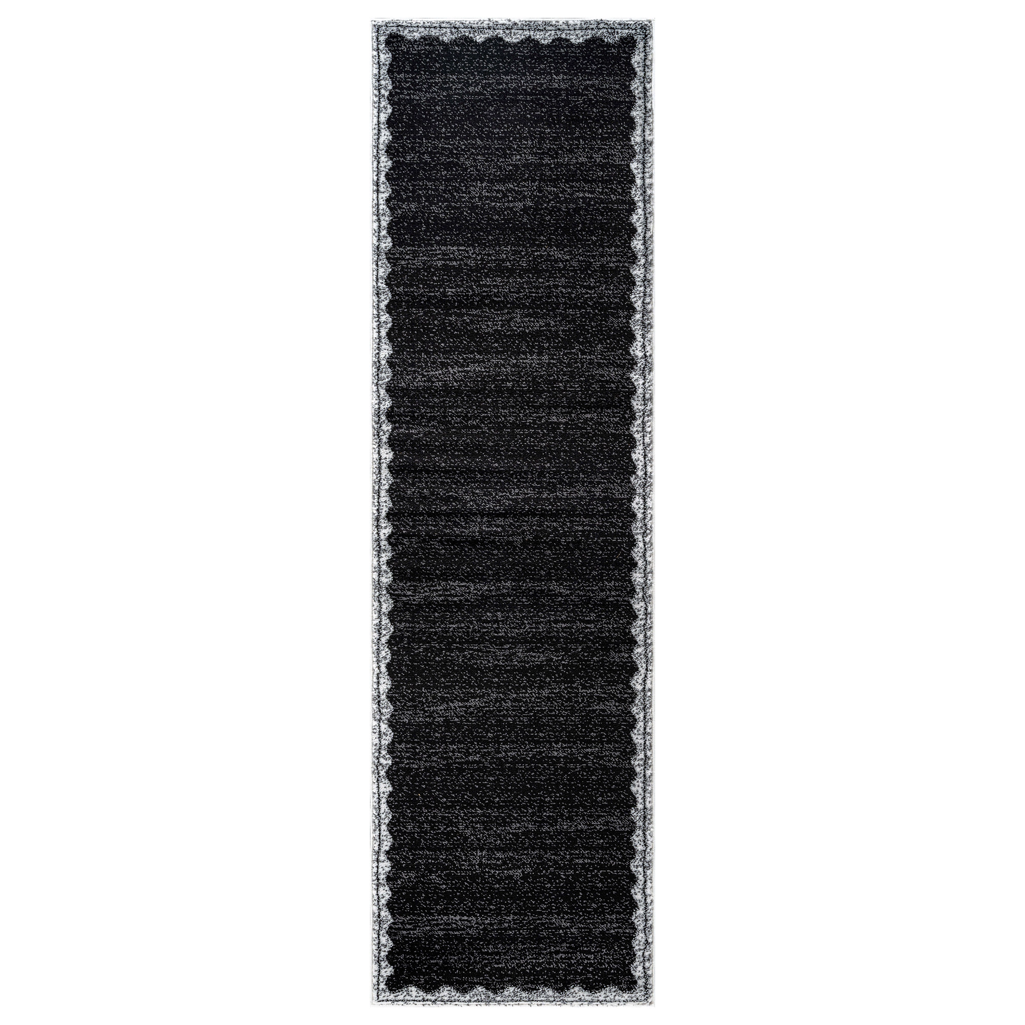 World Rug Gallery Modern Abstract Grid Indoor Area Rug, Polypropylene with Jute Backing for Living