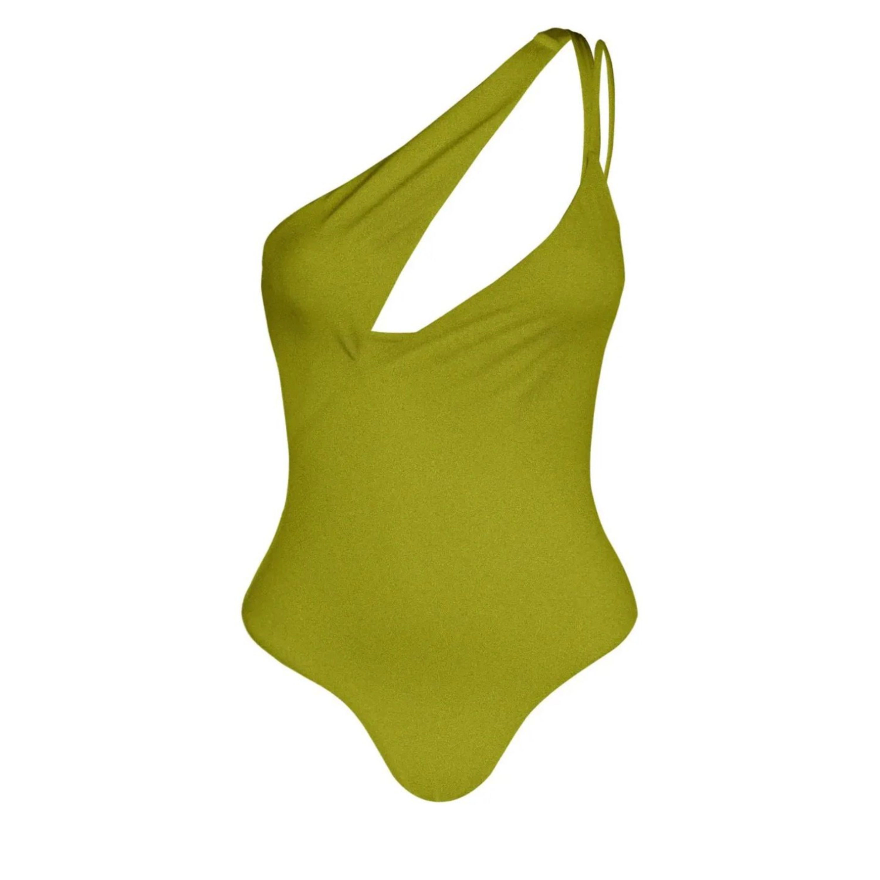 Cherina Beachwear Women's Sindy One-Shoulder Cut-Out Swimsuit