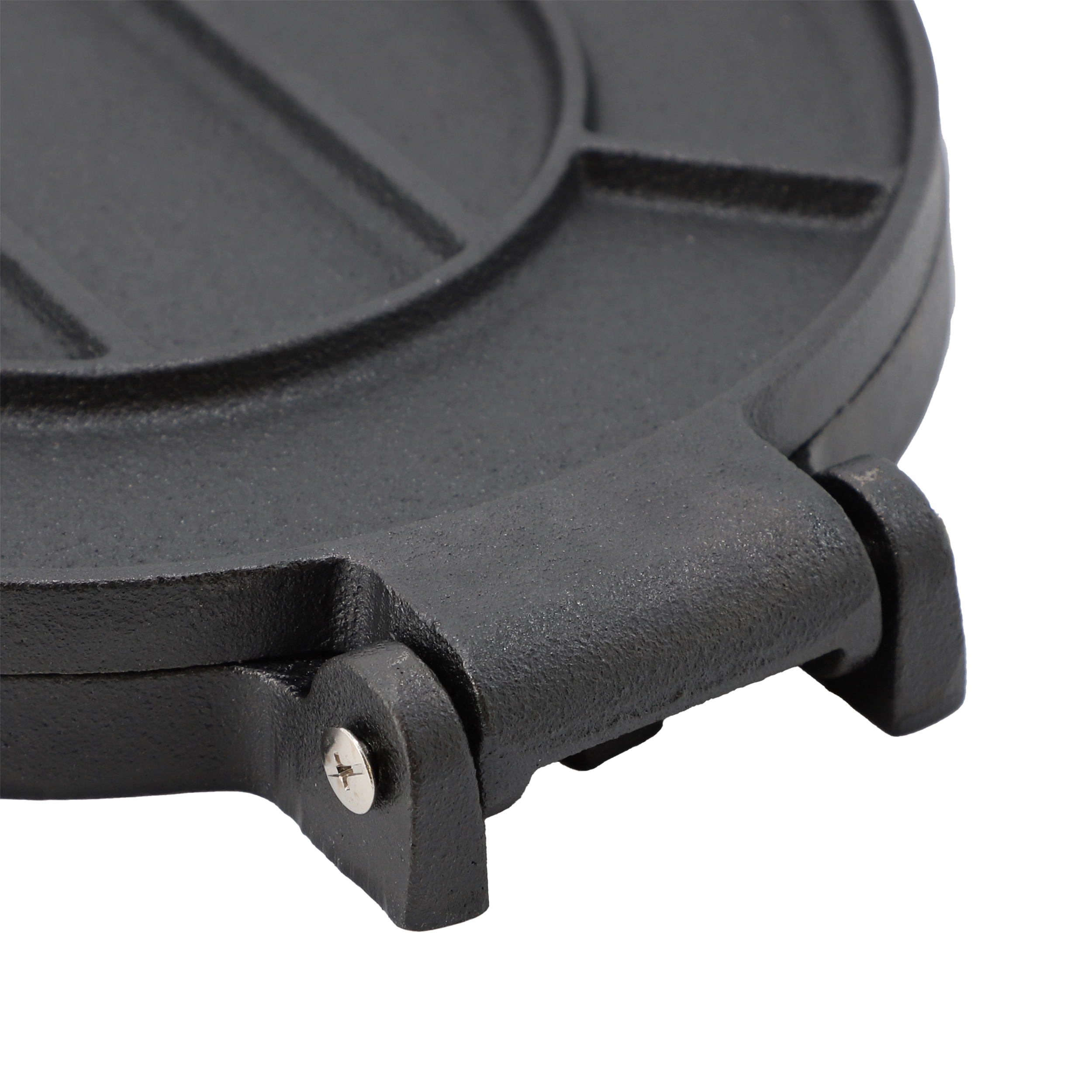 Megachef 7.9 Inch Heavy Duty Round Cast Iron Tortilla Maker Press