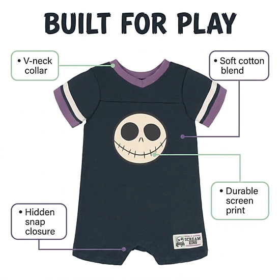 Disney Athletic One Piece Romper
