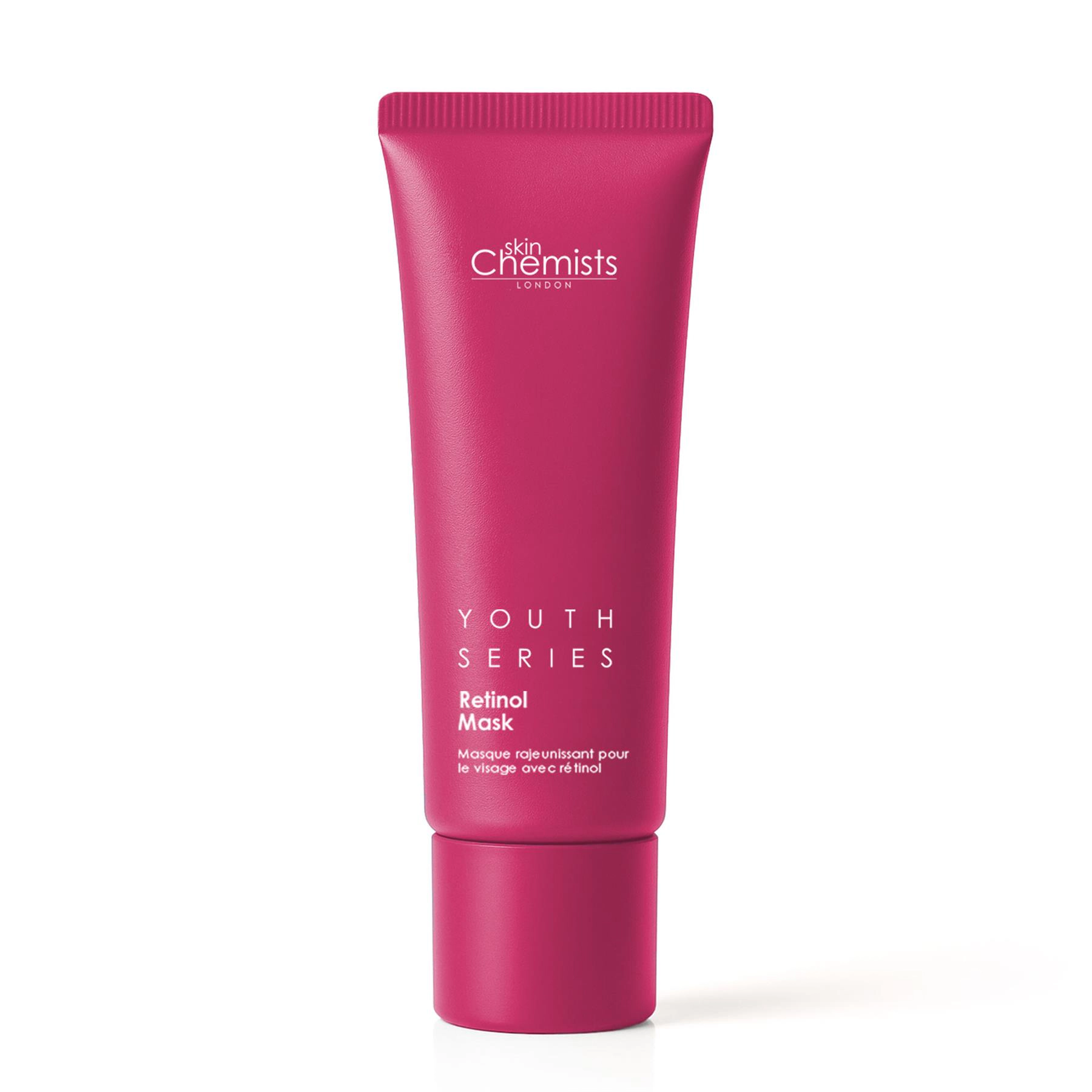 skinChemists Youth Series Retinol & Bakuchiol Mask 50ml - Firming Anti-Aging Treatment for Fine Lines & Wrinkles