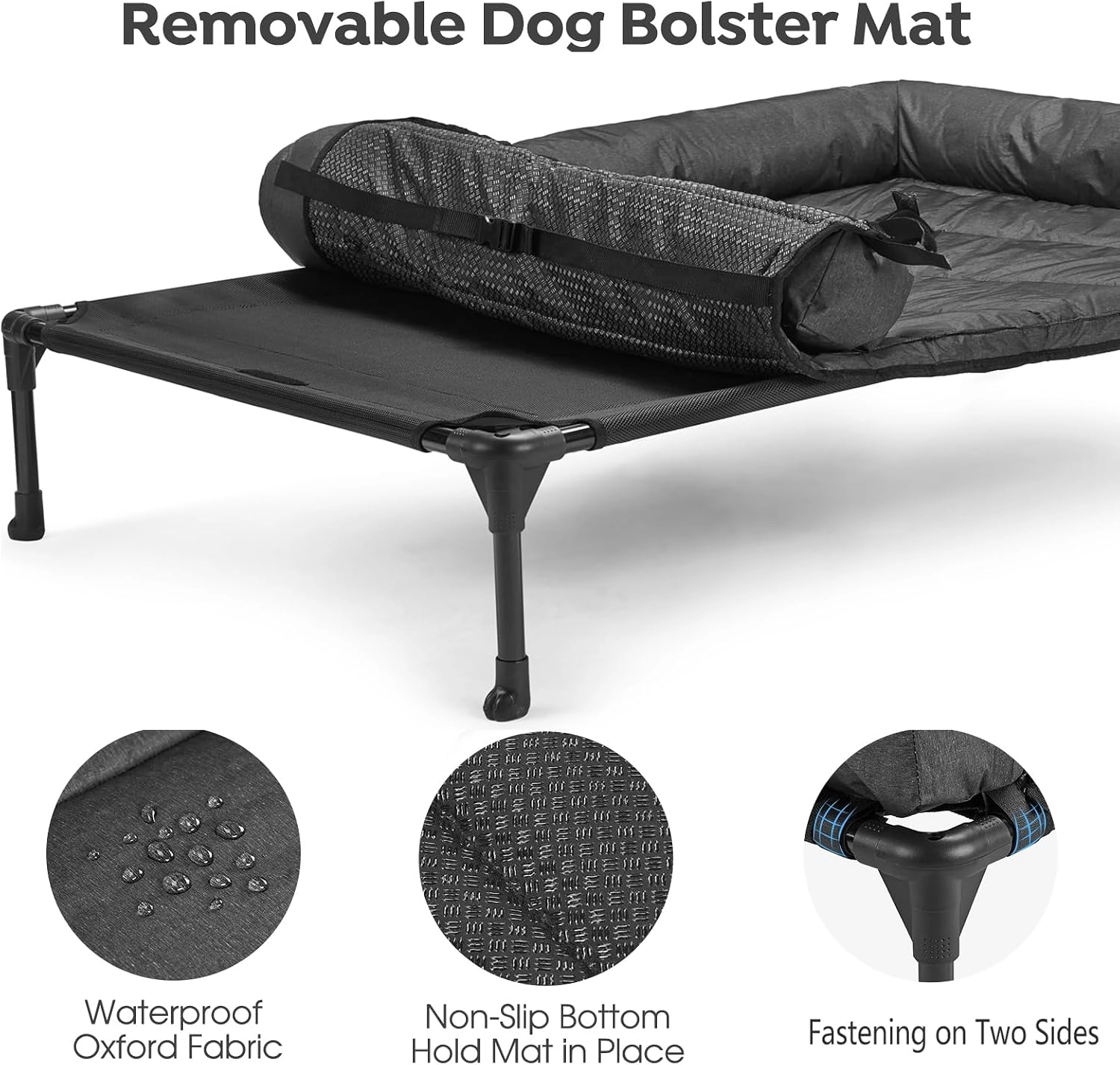 Veehoo Dog Outdoor Elevated Pet Bed