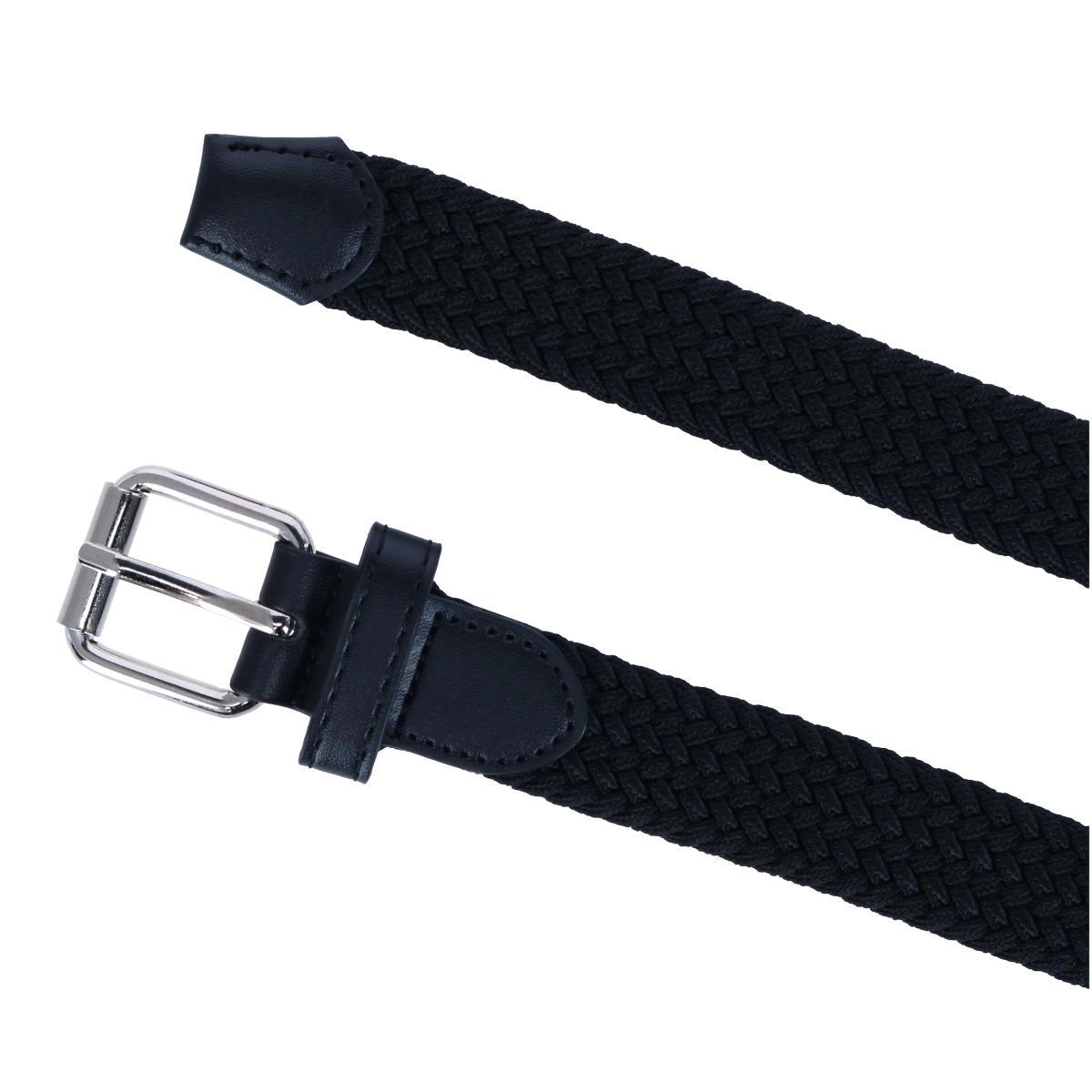 CTM Kids' Elastic Braided Stretch Belt