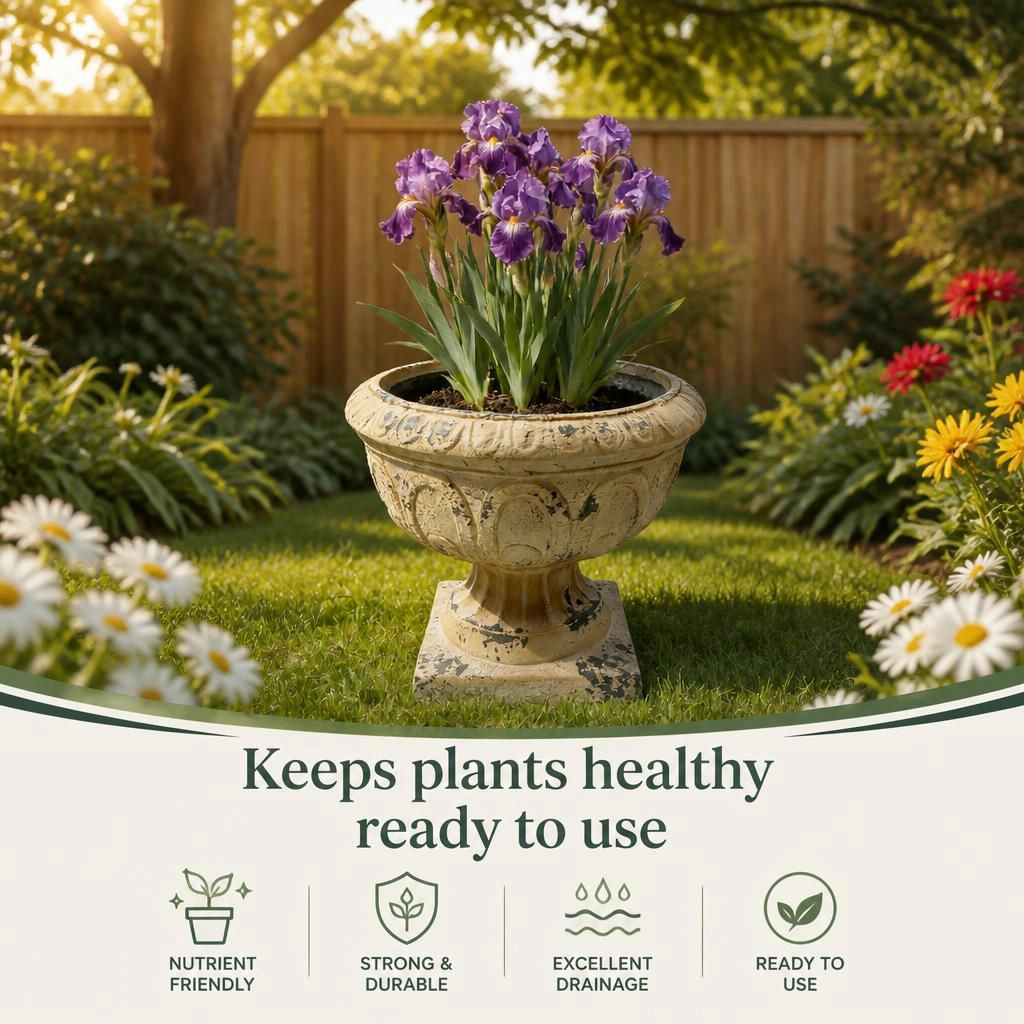 WOW PIONEER Large Round MgO Planter