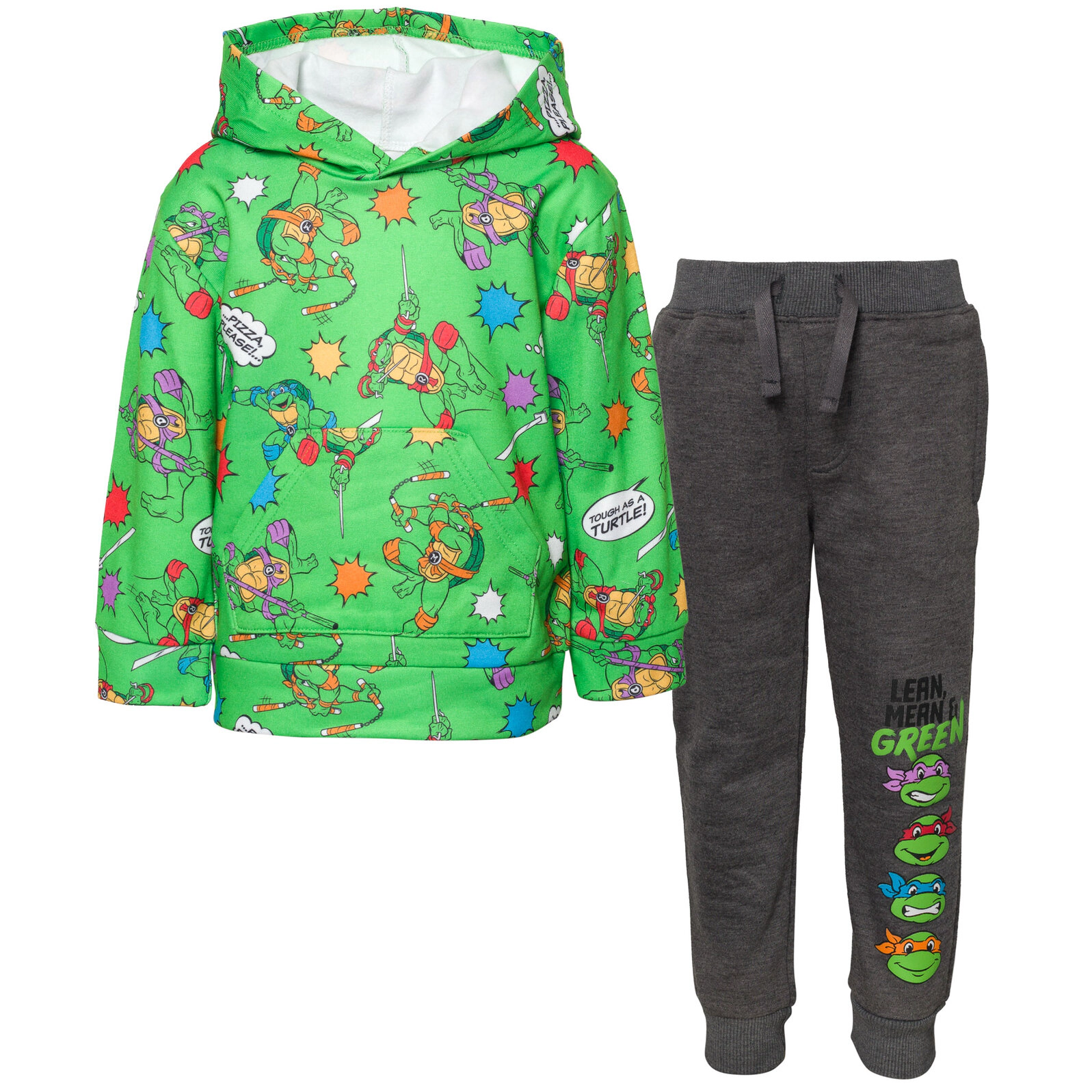Teenage Mutant Ninja Turtles Boys' Fleece 2-Piece Hoodie and Pants Set