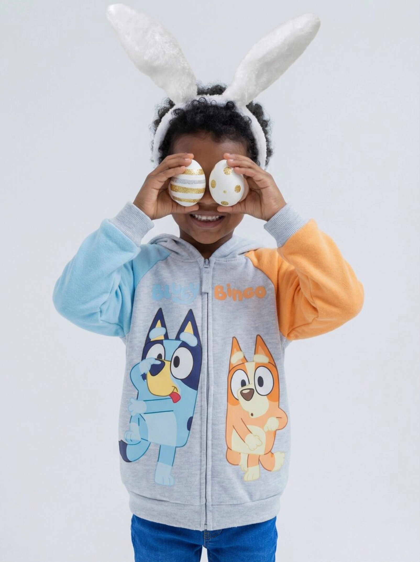 Bluey Fleece Zip-Up Hoodie