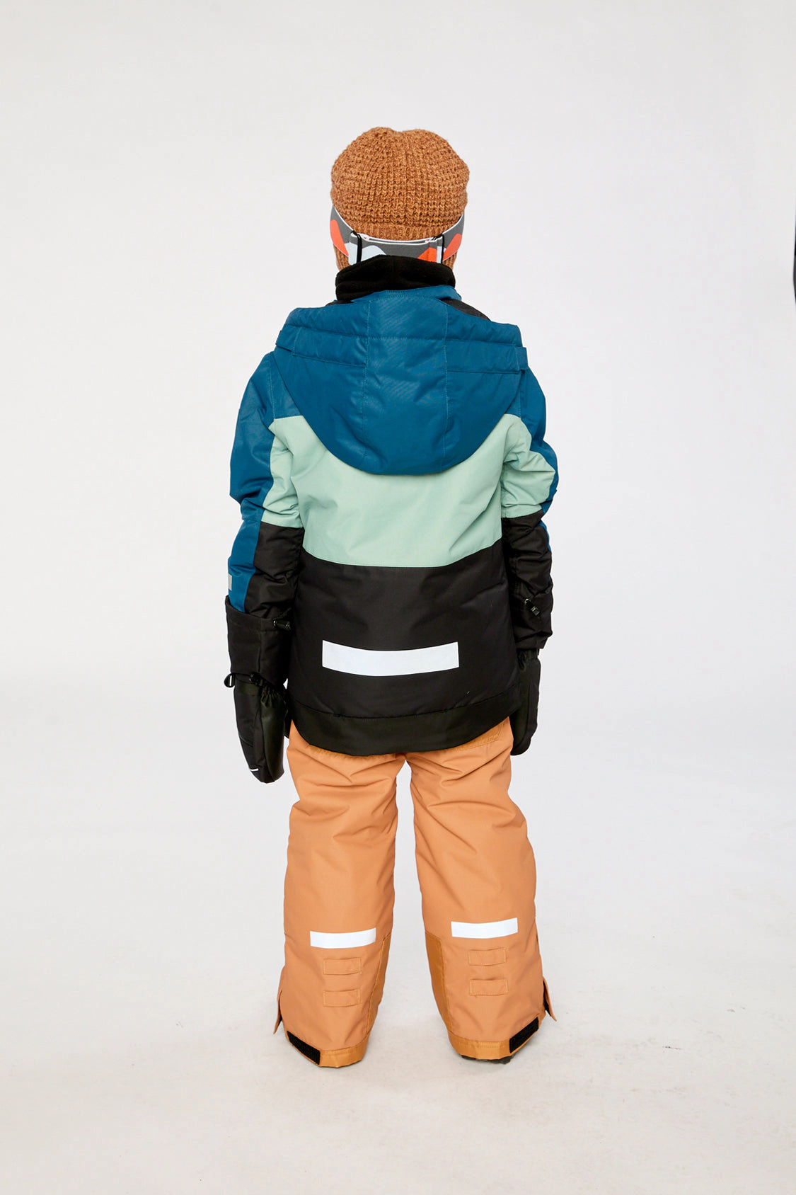 Deux par Deux Boys Two Piece Teknik Cordura-Reinforced Snowsuit with Hooded Jacket and Snow Pants