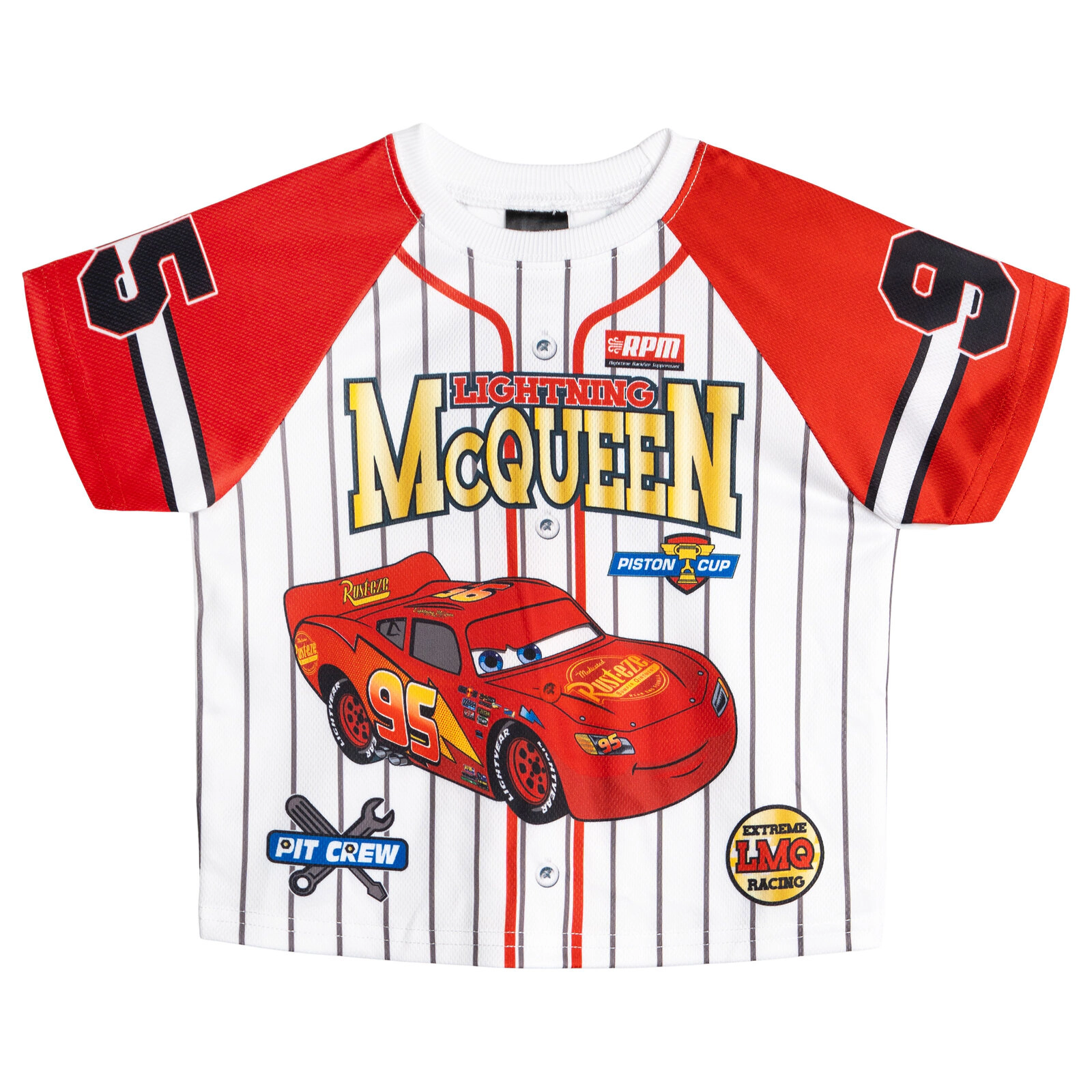 Disney Boys' 2-Piece Baseball Jersey and Shorts Set