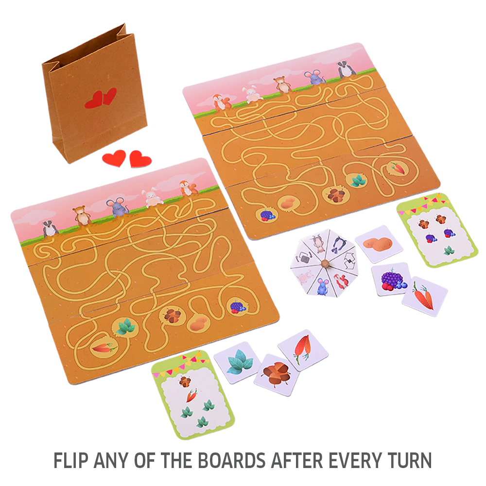 Chalk & Chuckles Dig-Up Maze Game - 1-2 Players