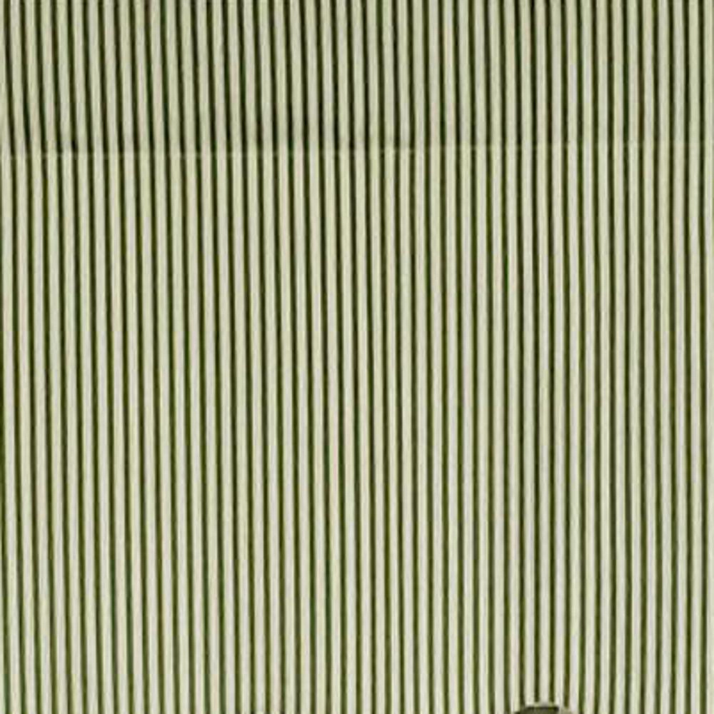 RLF Home Luxurious Modern Design Classic MG-Ticking Stripe Regal Style Window Valance 50" x 17" Pine
