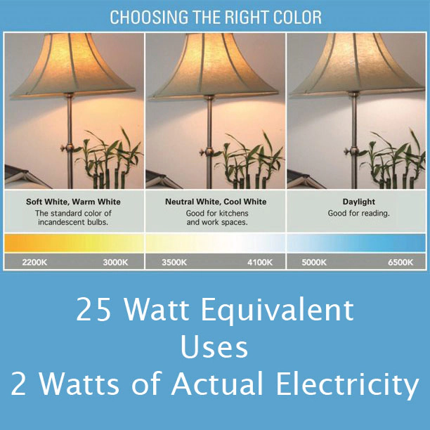 Viribright® G15 LED Bulb, E26, Screw Base, Globe 180 Lumens, 90+ CRI, Warm White 2700K (4 Pack)