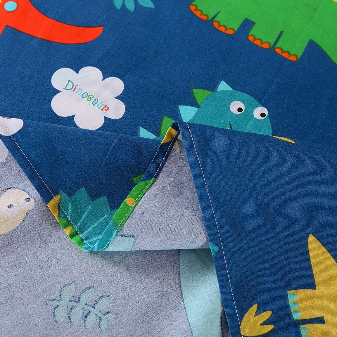 MarCielo 3/4 Piece Kids Dinosaur Sheet Set, 100% Cotton Soft Breathable Bedding