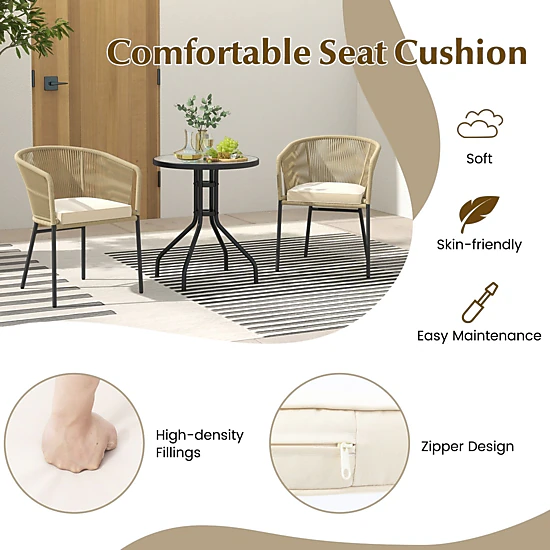 SlickBlue Comfortable Accent Chair with Soft Cushion and Metal Frame Support