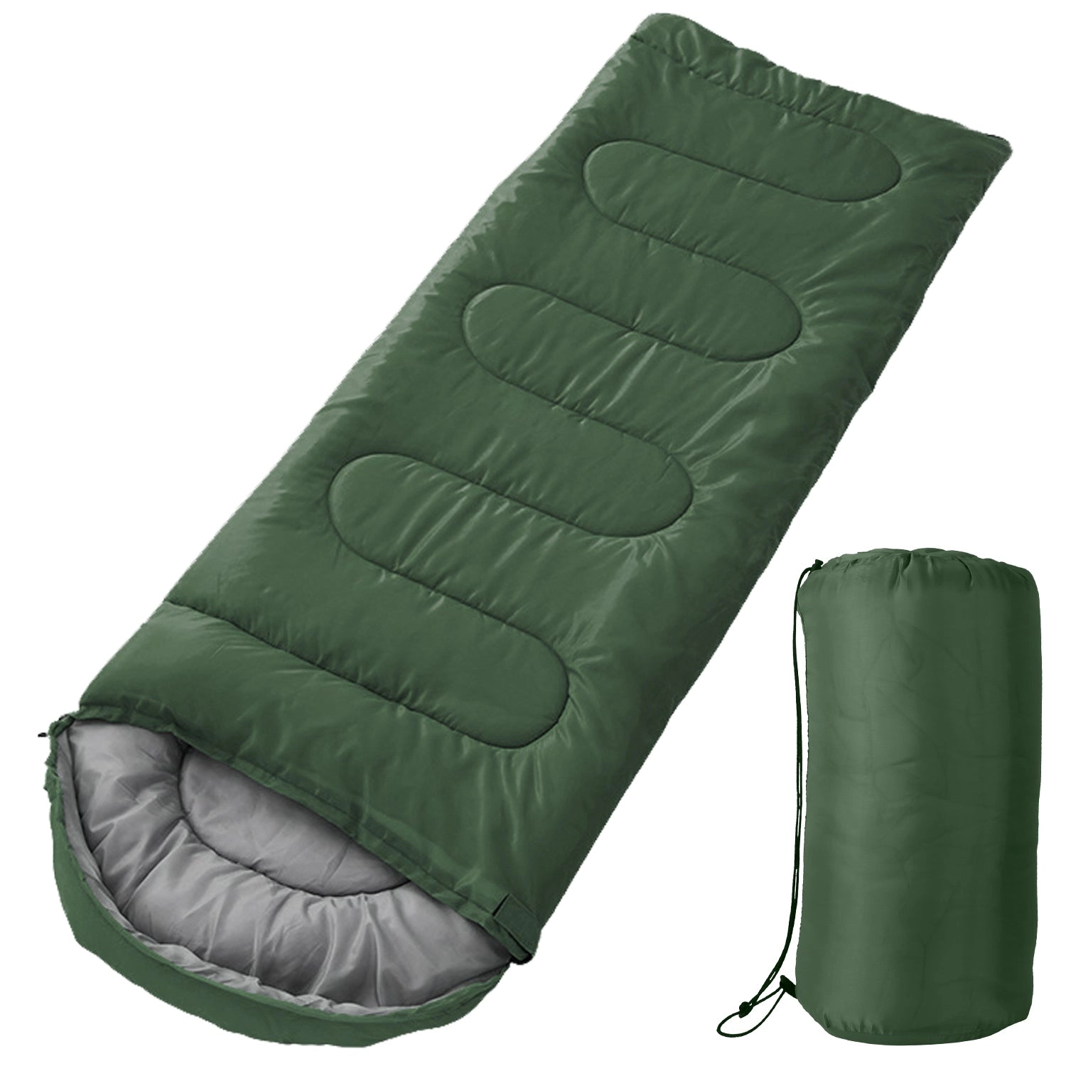 GBruno 3-Season Camping Sleeping Bag With Carry