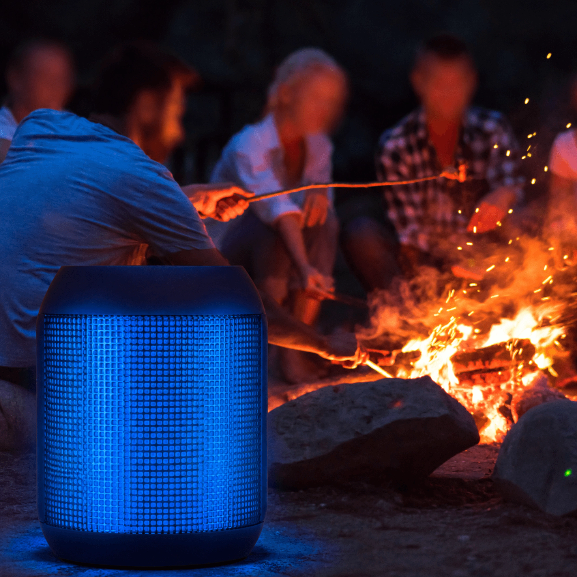 HyperGear Rave Mini Wireless LED Speaker
