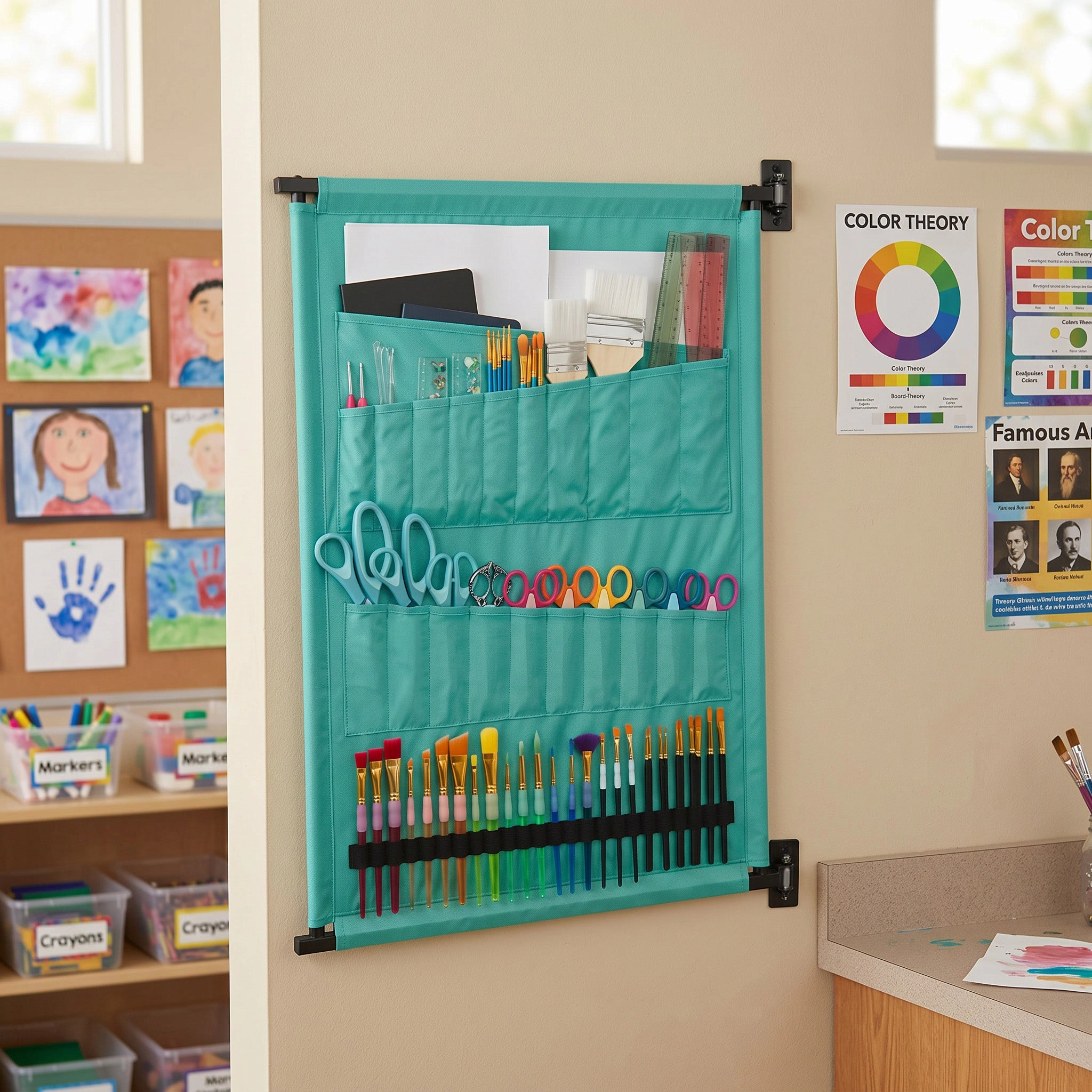 StoreYour Pivot Panel Arts and Crafts Organizer