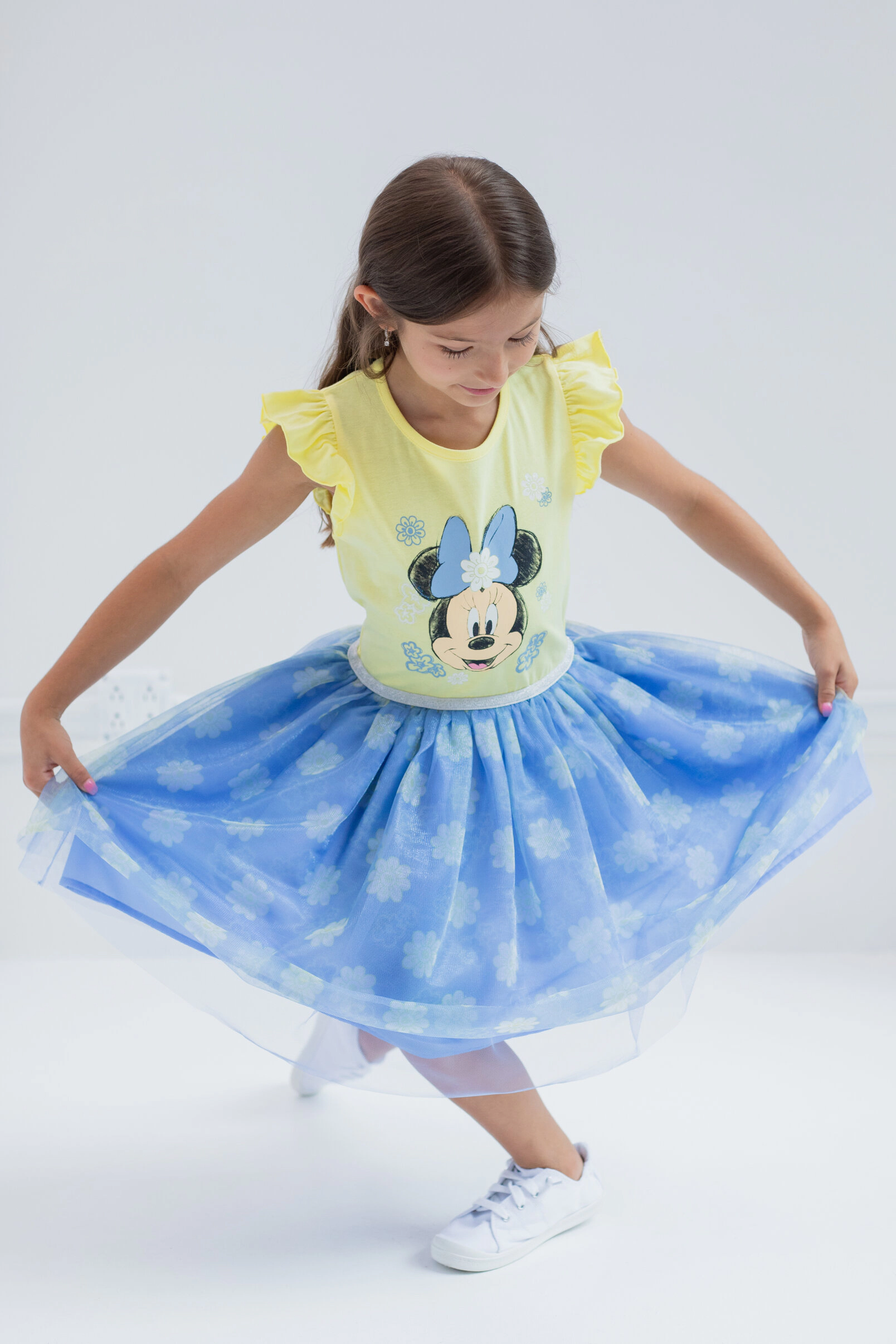 Disney Minnie Mouse Girls' Sleeveless Tutu Dress