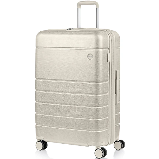 CHAMPS Linen II Collection 3-piece Hardside Luggage Set
