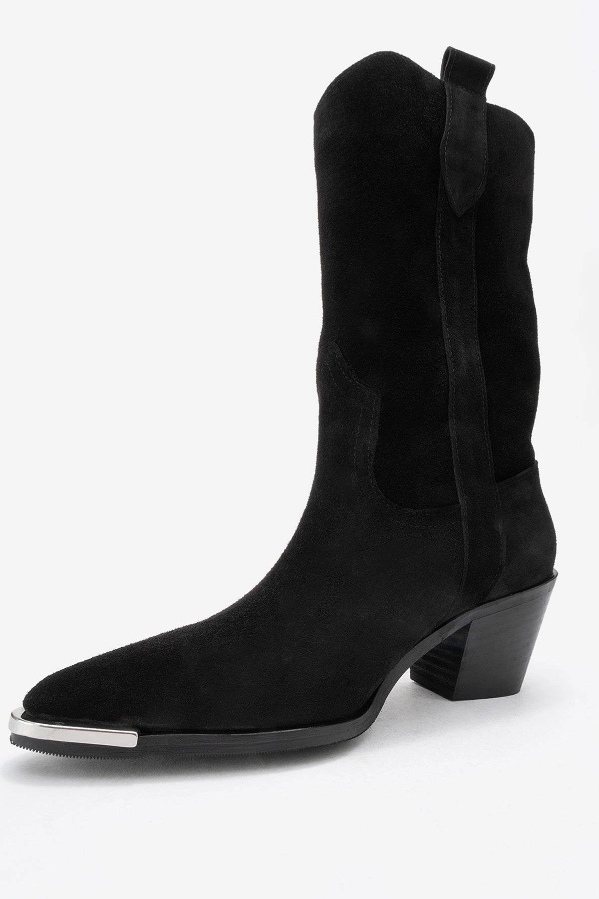 Forever & Always Womens Alvi Leather Western Boots