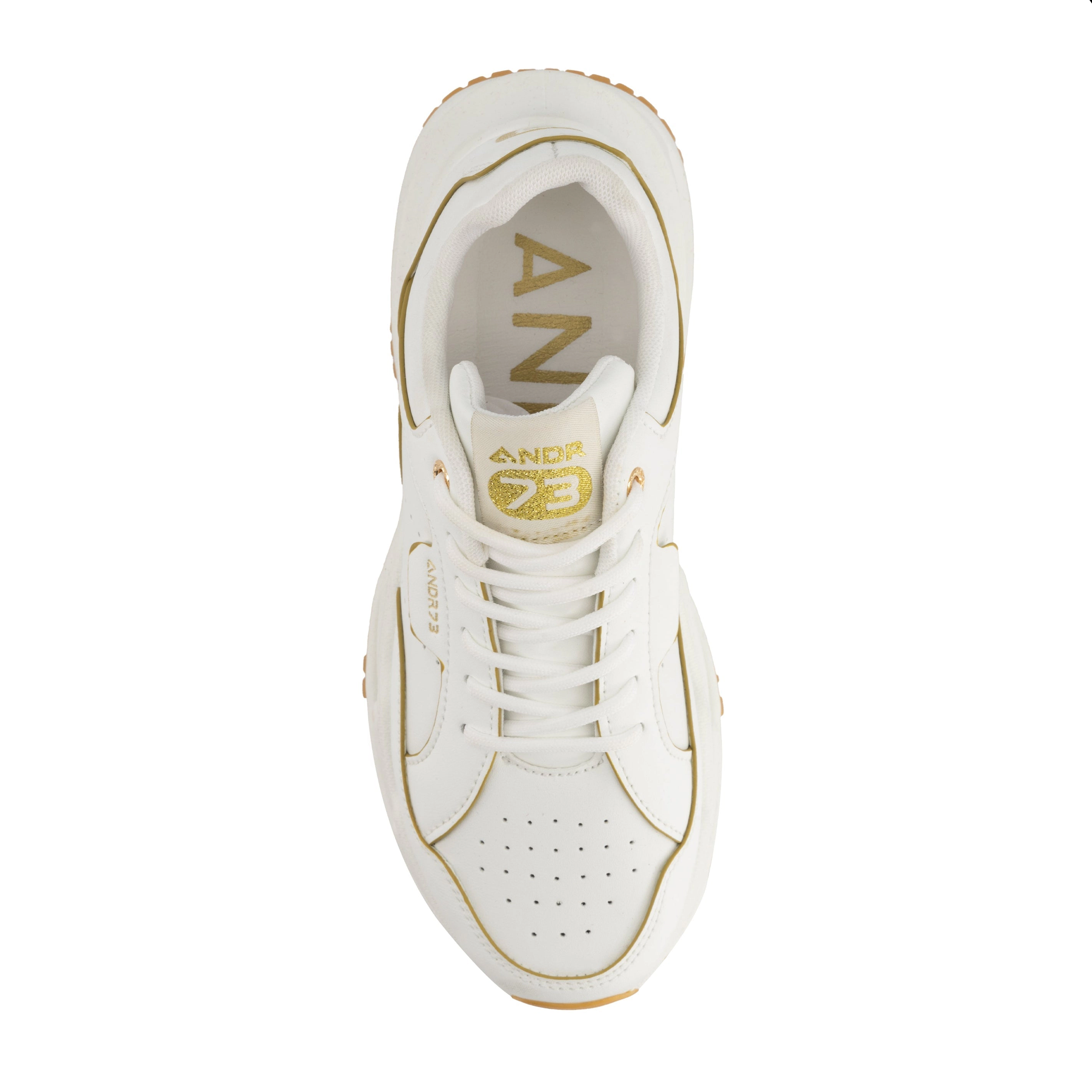 Andrea Womens Fashion Platform Sneakers With Elevated Sole