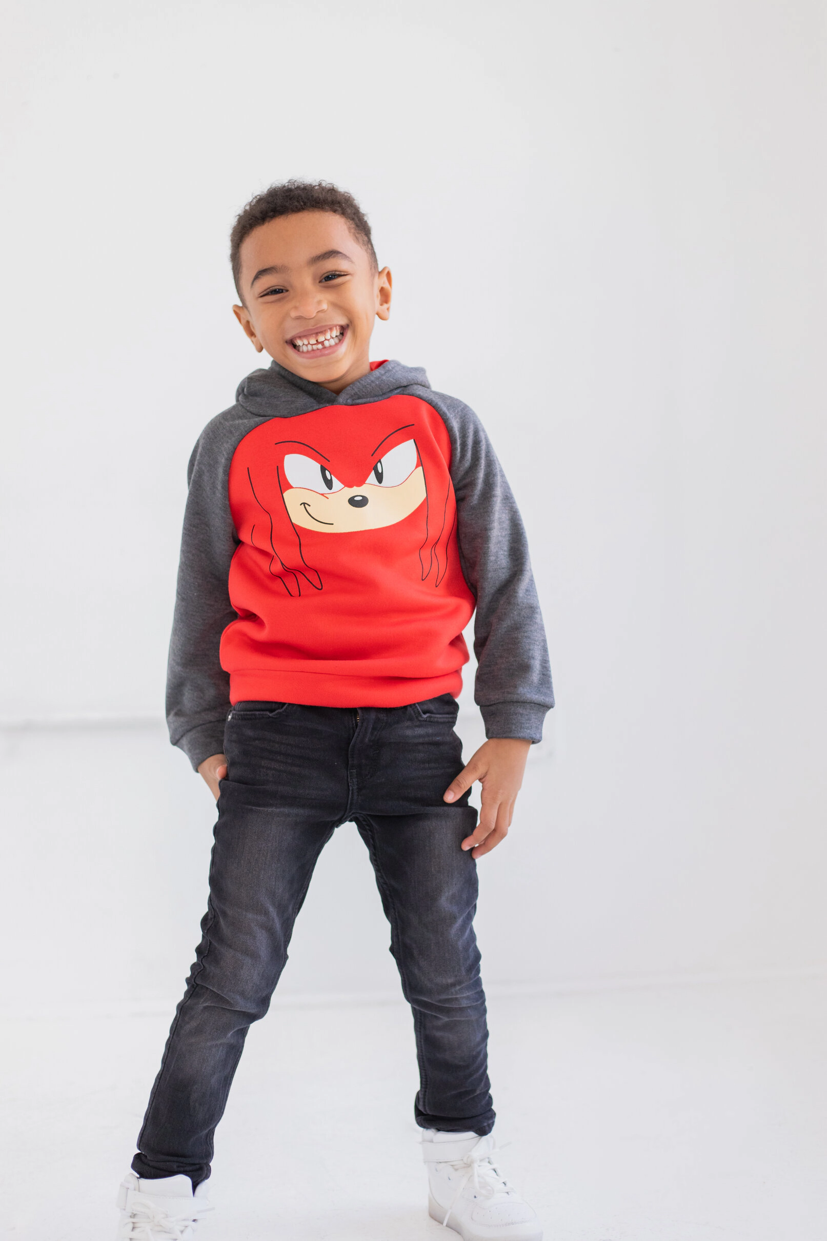 SEGA Sonic the Hedgehog Fleece Pullover Hoodie
