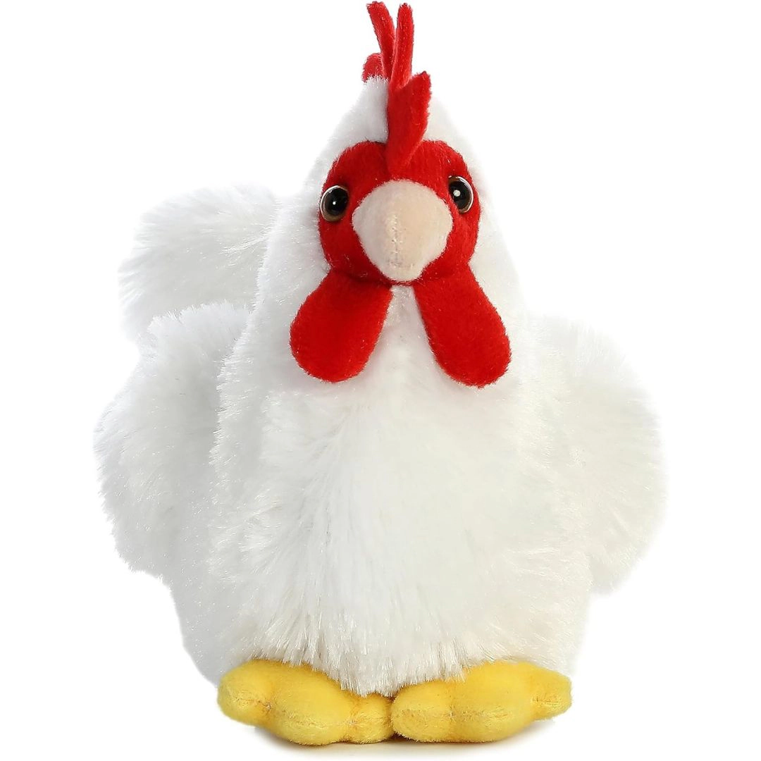 Aurora Mini Flopsie Chicken 8-Inch Stuffed Animal Plush