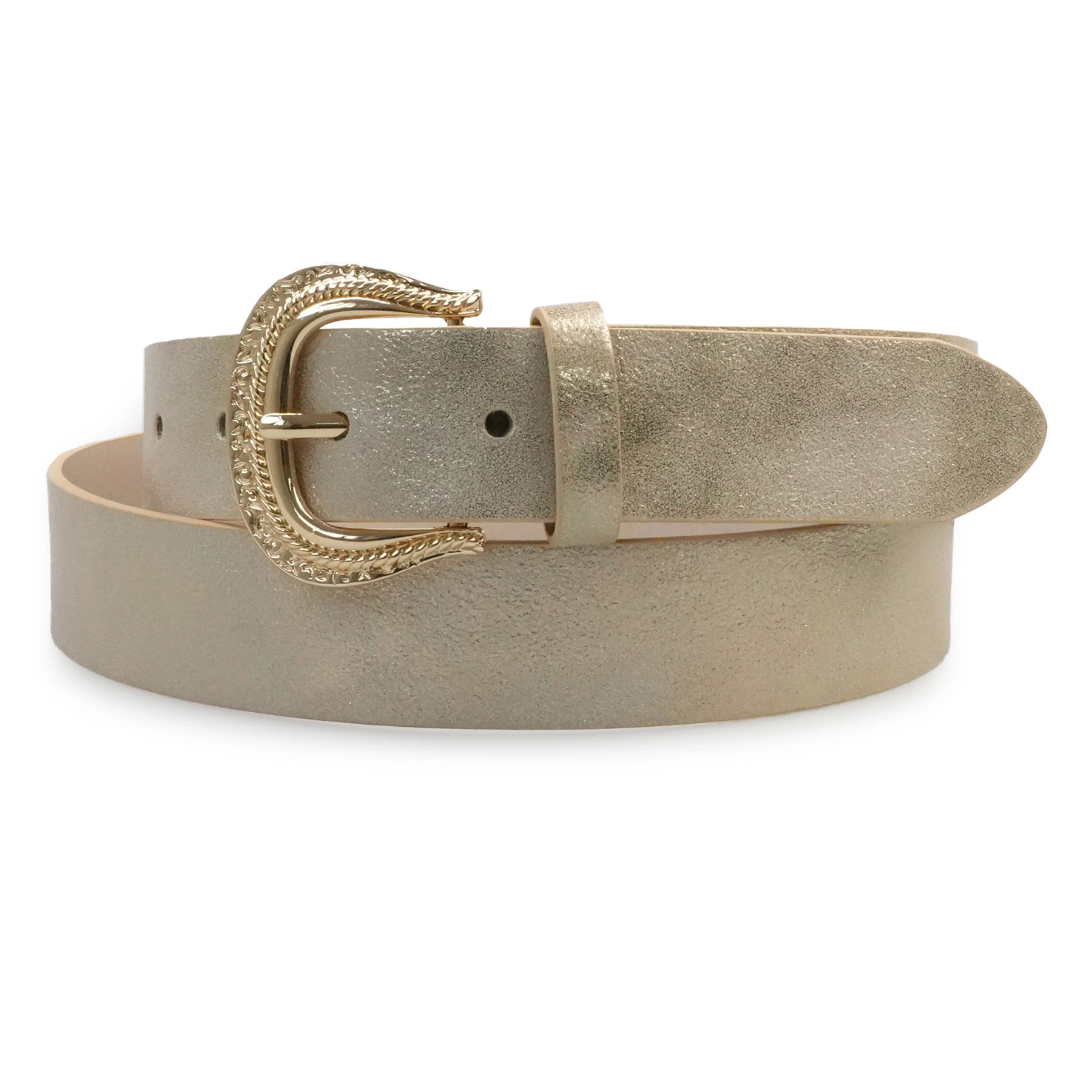 AGP PARIS Gold Women's Belt