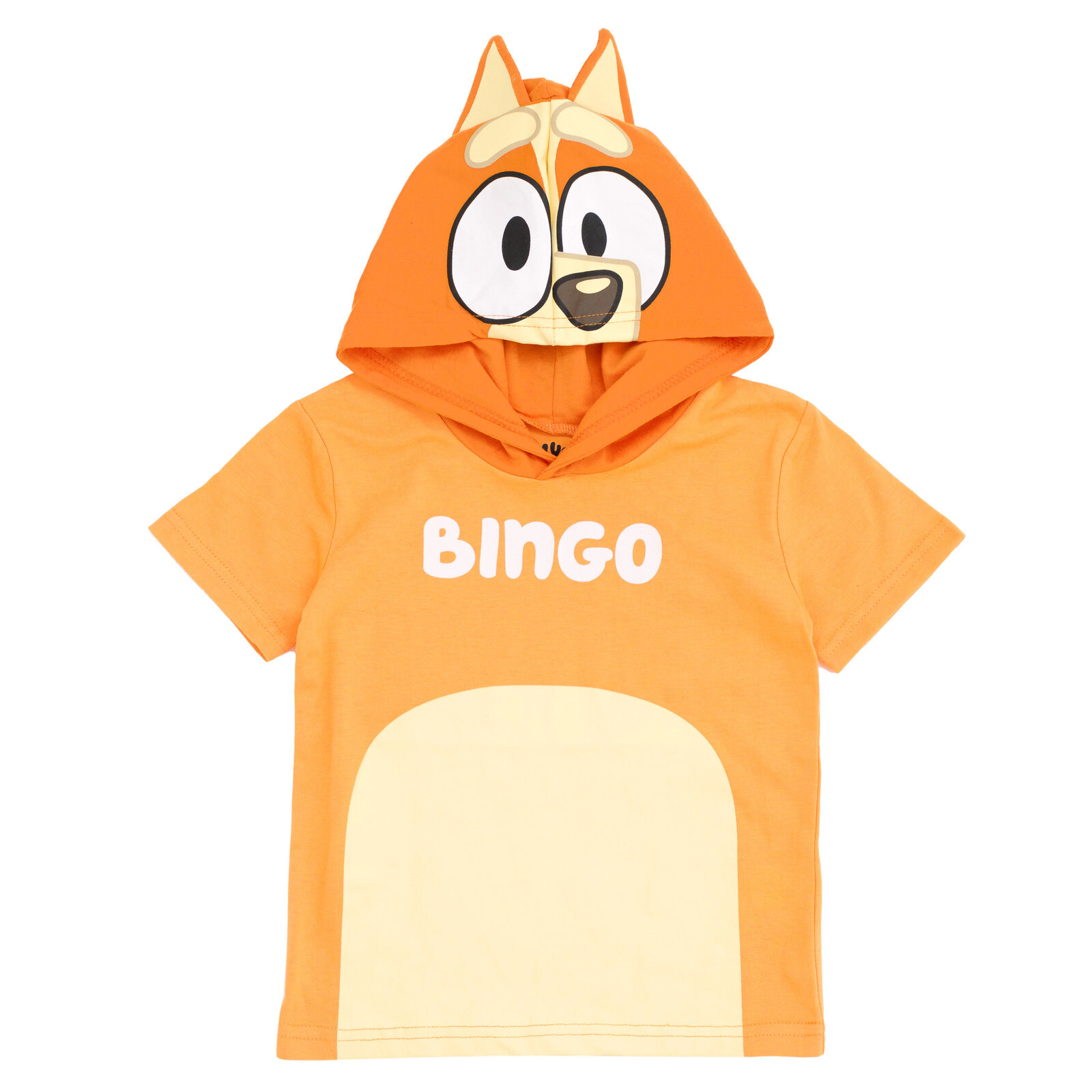 Bluey Cosplay Hooded T-Shirt and Shorts Set