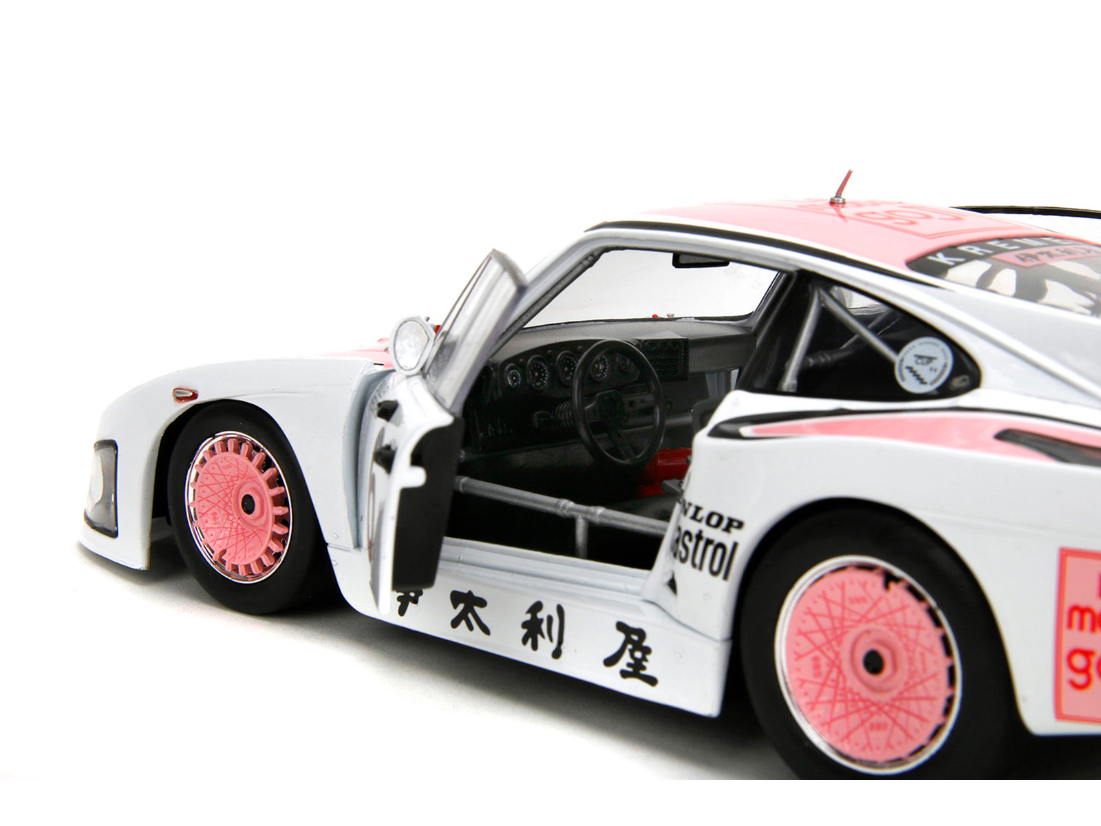 Jada Porsche 935 K3 #6 Bob Wollek - Henri Pescarolo Winner "Suzuka 1000Km" (1981) "Pink Slips" Series 1/18