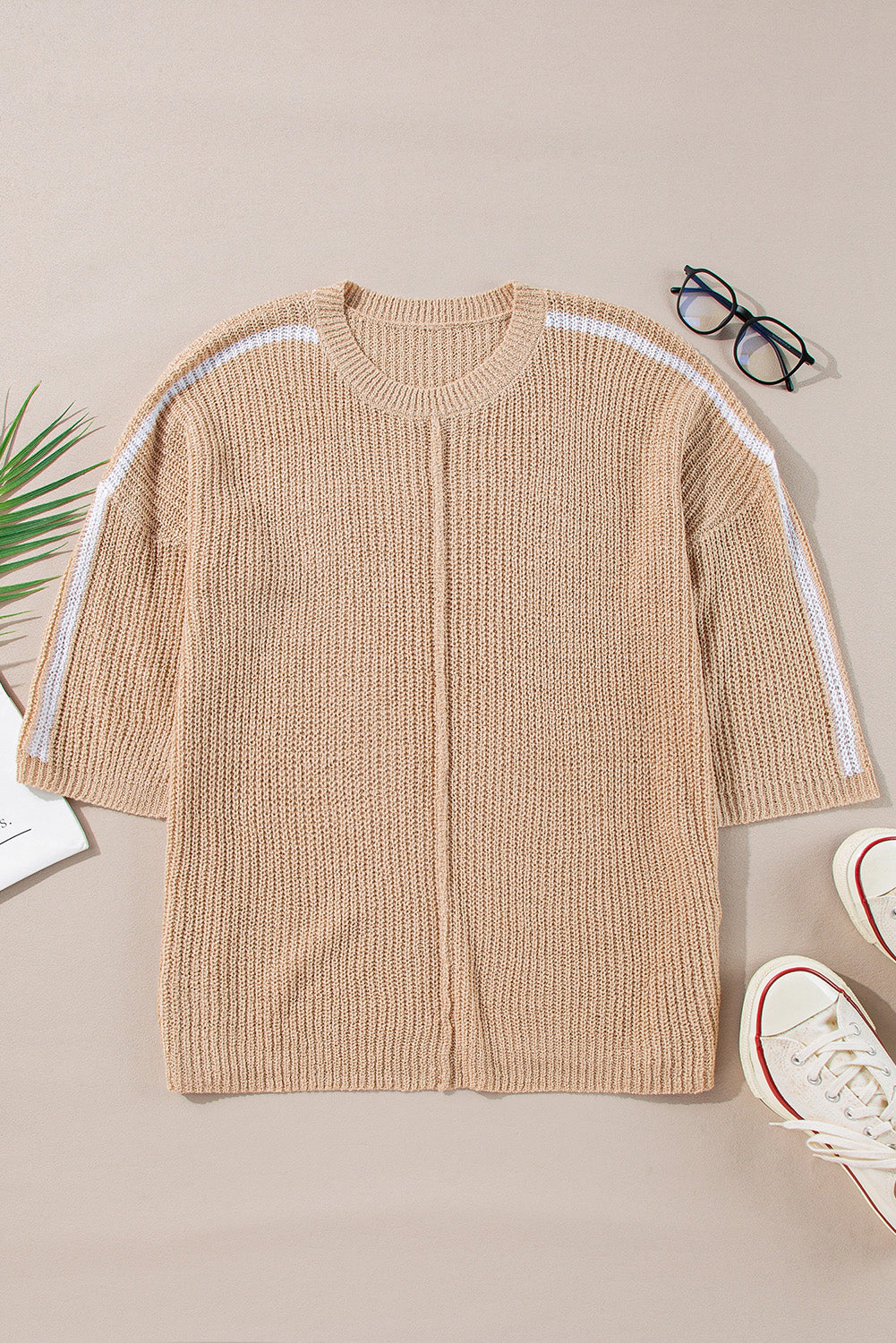 Threaded Pear Women's Aria 3 4 Sleeve Sweater