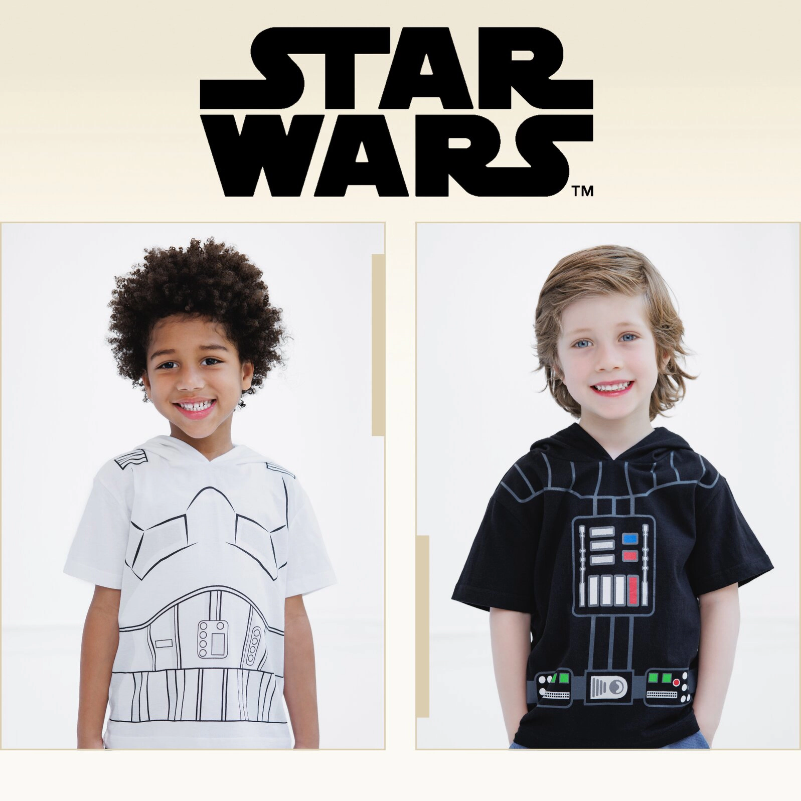 Star Wars Matching Family Cosplay Hooded T-Shirt