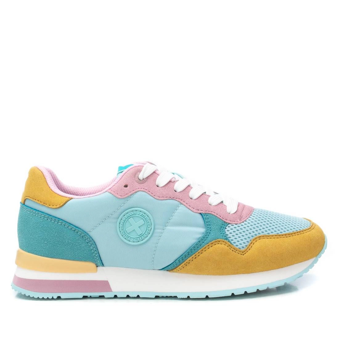 XTI Women's Sneakers Casual Flat Round-Toe Trainers