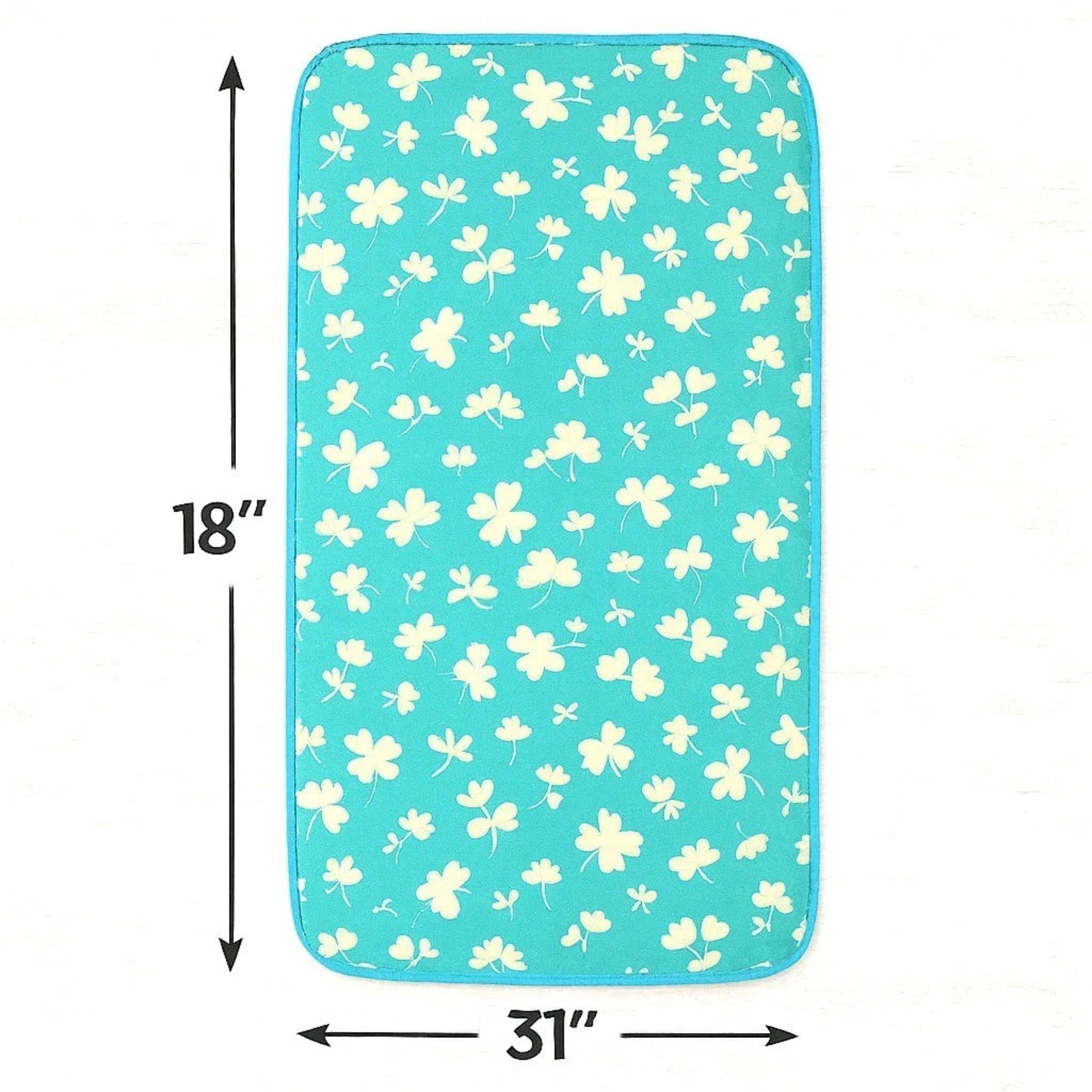 Home Collection Floral Portable Ironing Mat 18" x 31"