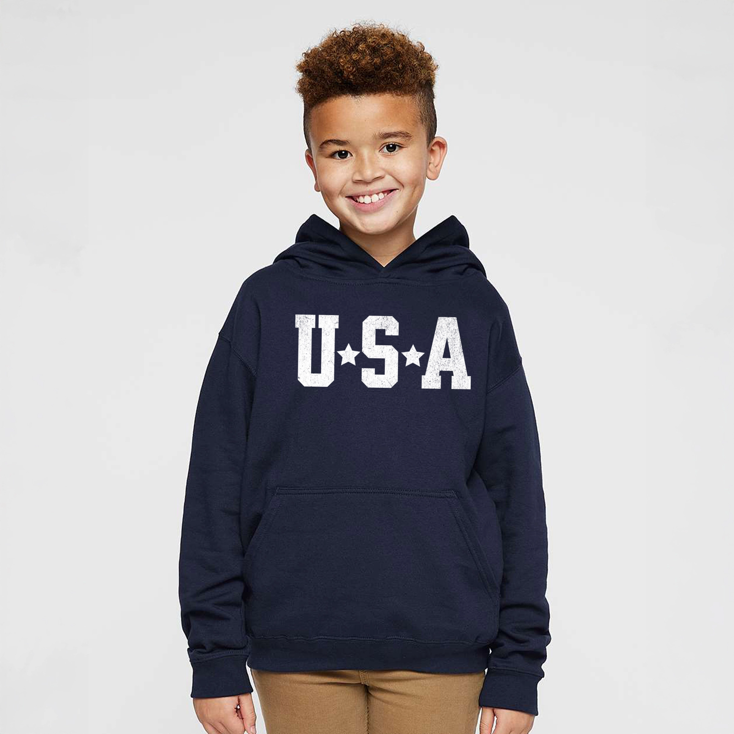 The Juniper Shop - USA Stars Youth Graphic Hoodie