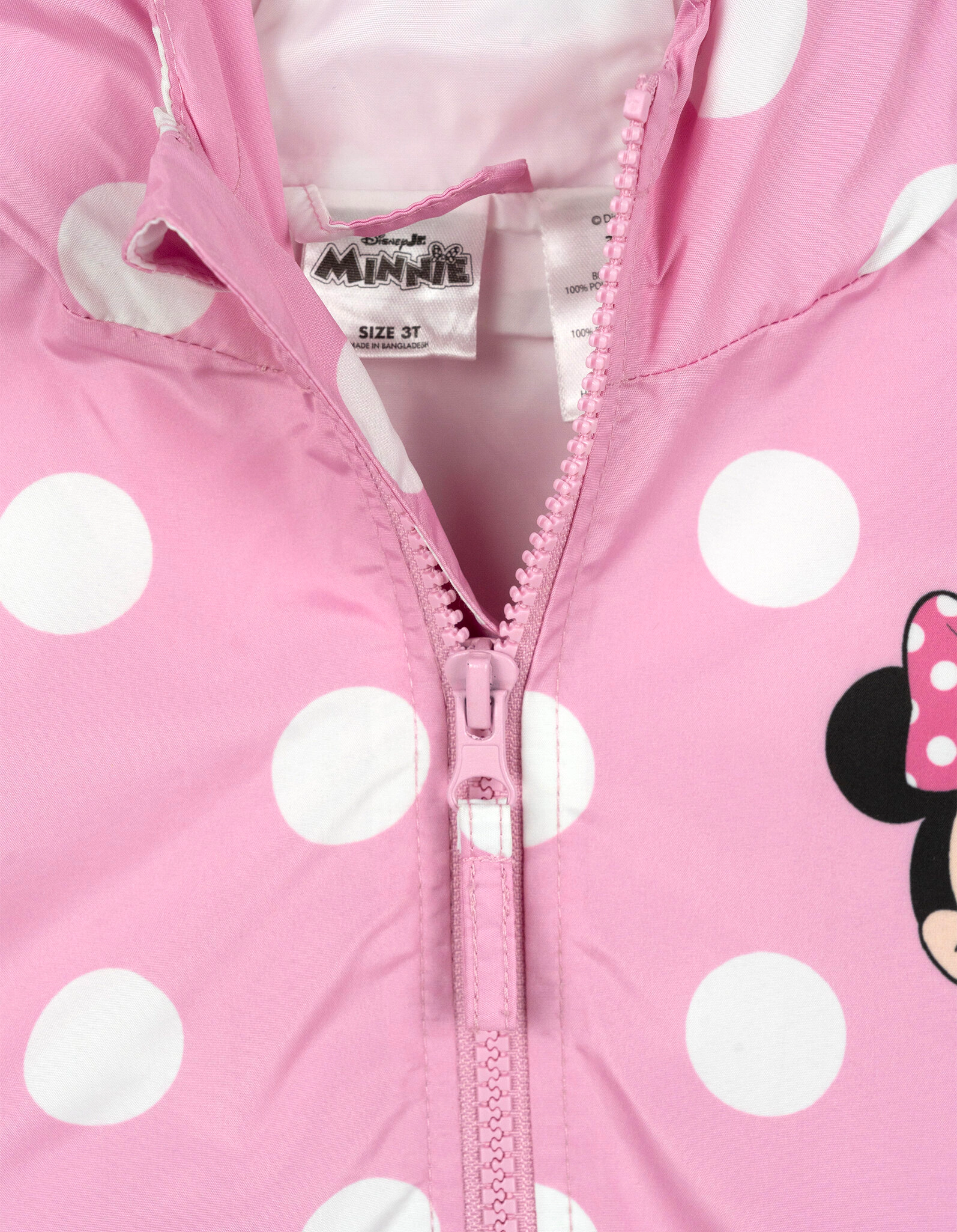 Disney Toddler Girls' Cosplay Hooded Windbreaker Jacket